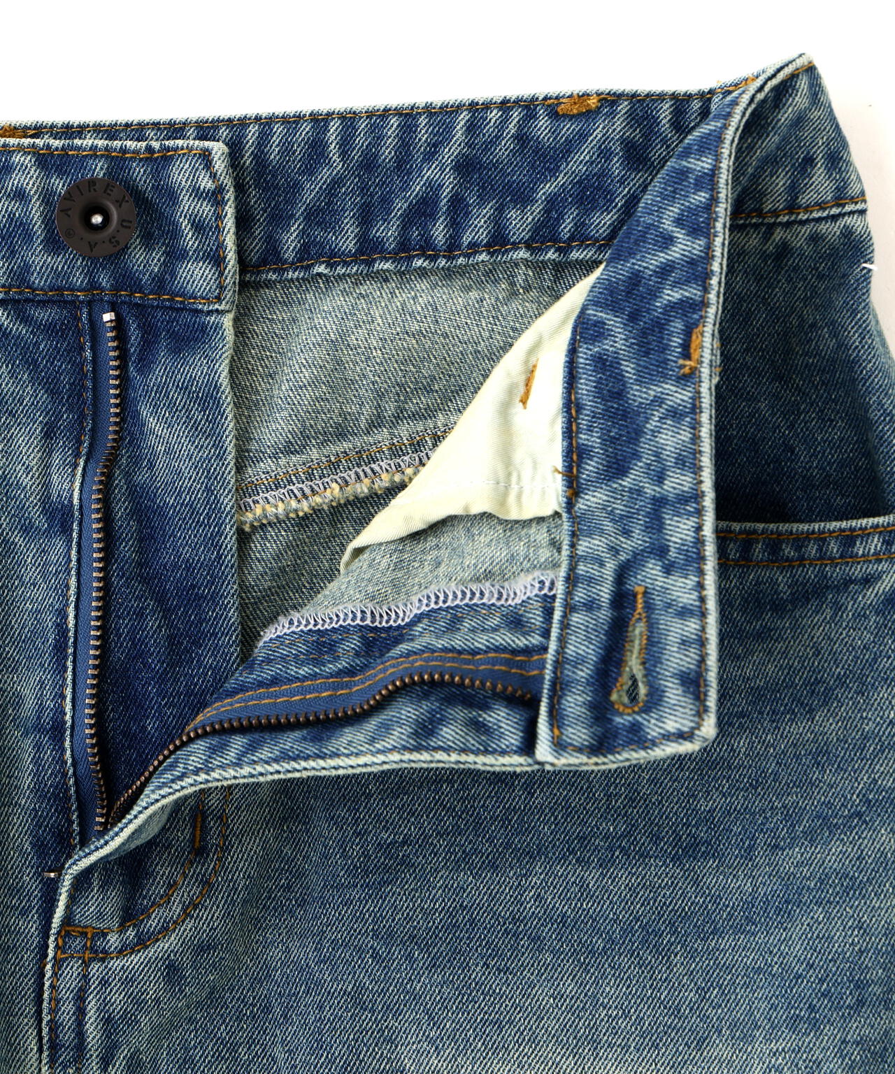 WAPPEN DENIM LONG SKIRT
