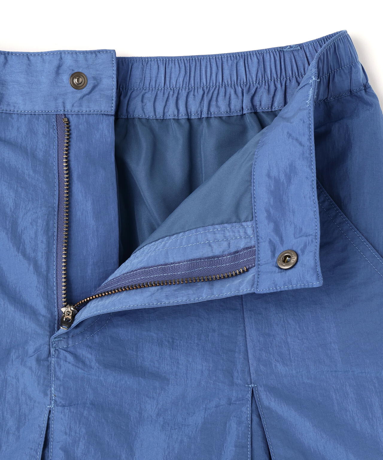 NYLON SKIRT-LIKE PLEATED SKIRT