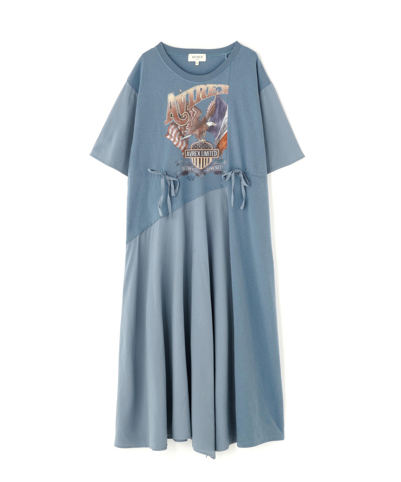 《直営店限定》REMAKE‐STYLE DRESS WITH EAGLE PRINT