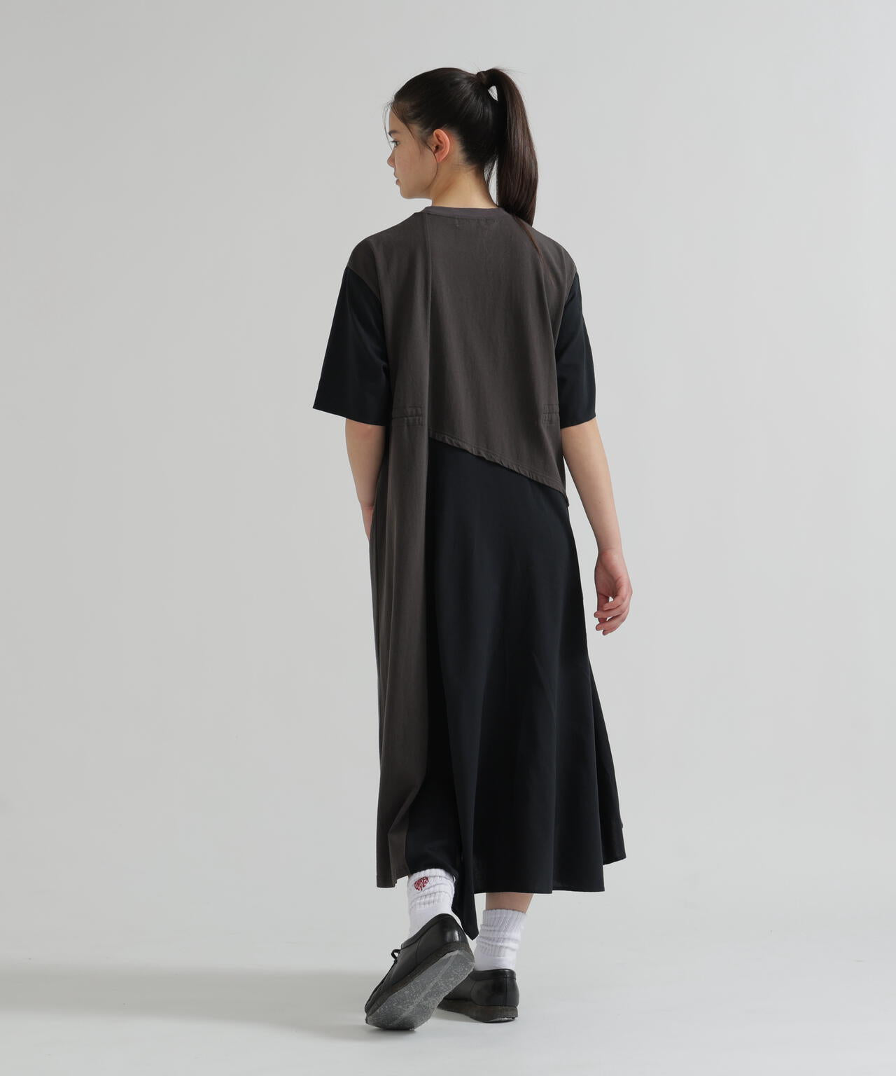 《直営店限定》REMAKE‐STYLE DRESS WITH EAGLE PRINT
