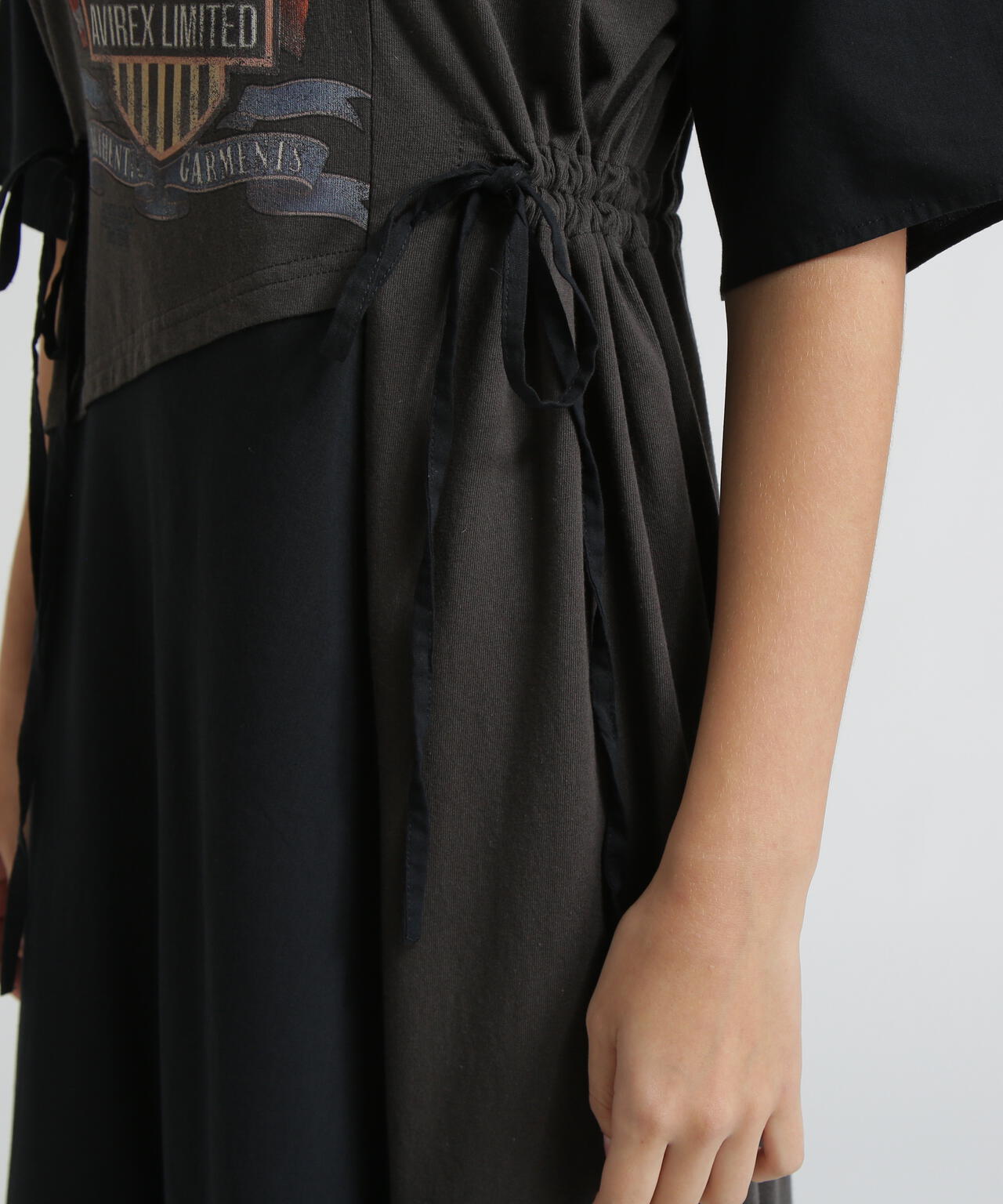 《直営店限定》REMAKE‐STYLE DRESS WITH EAGLE PRINT