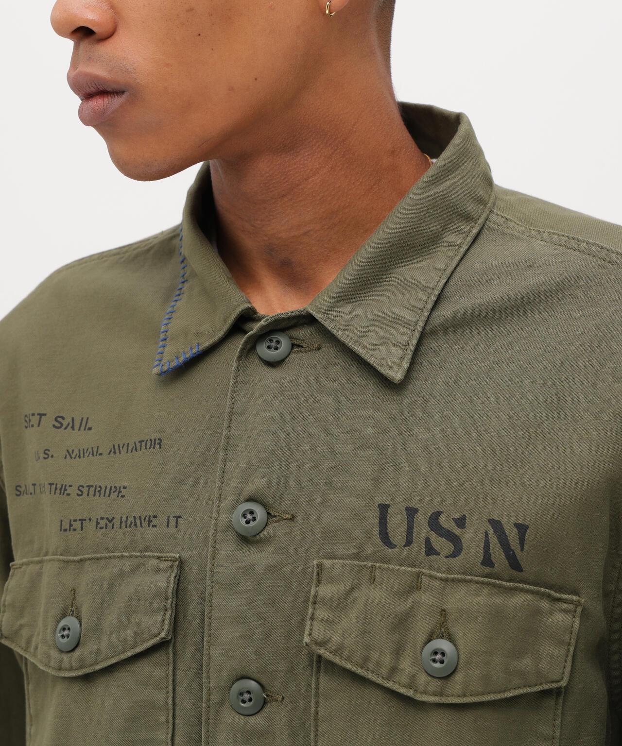 AGED LOOK L/S UTILITY SHIRT