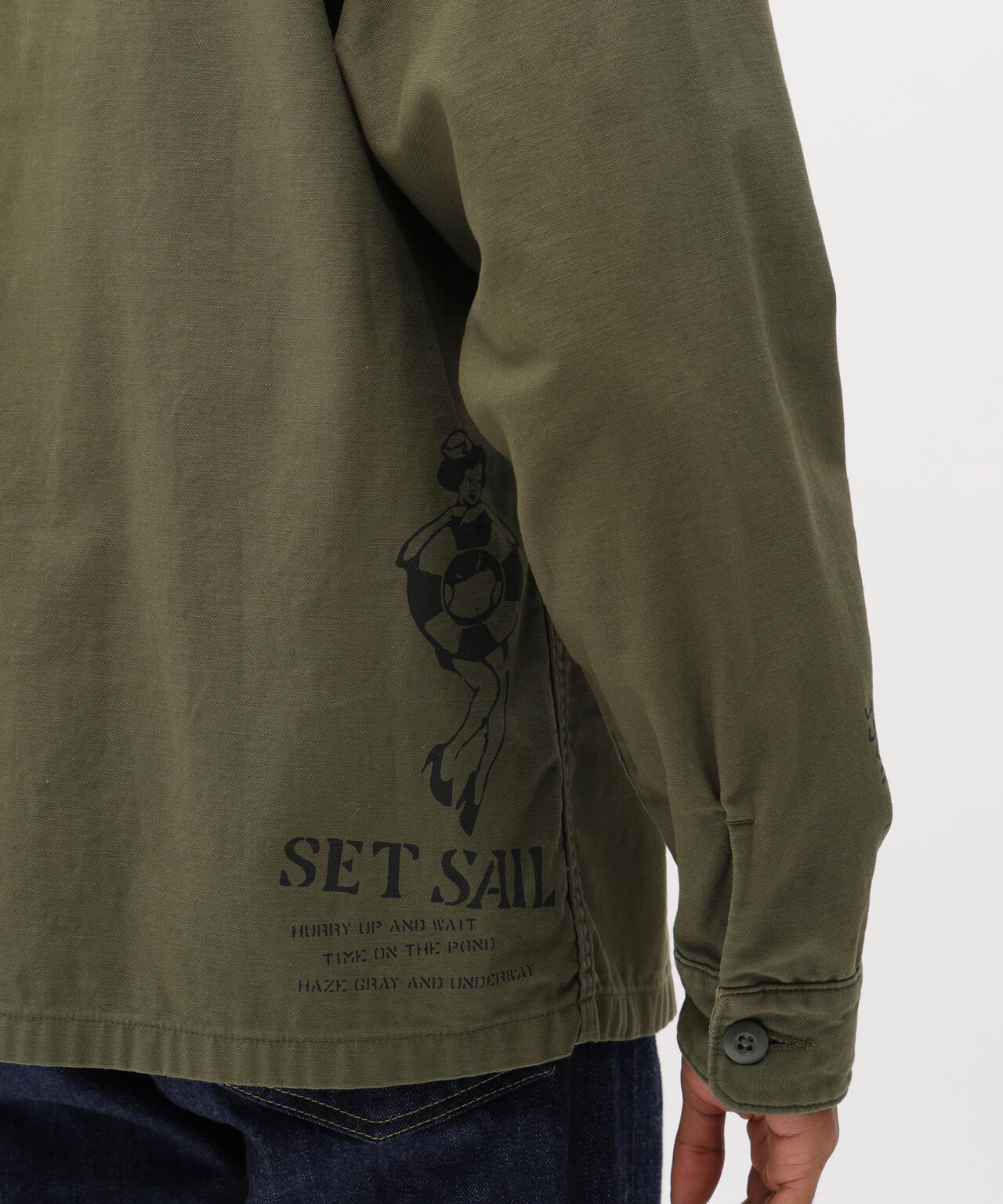 AGED LOOK L/S UTILITY SHIRT