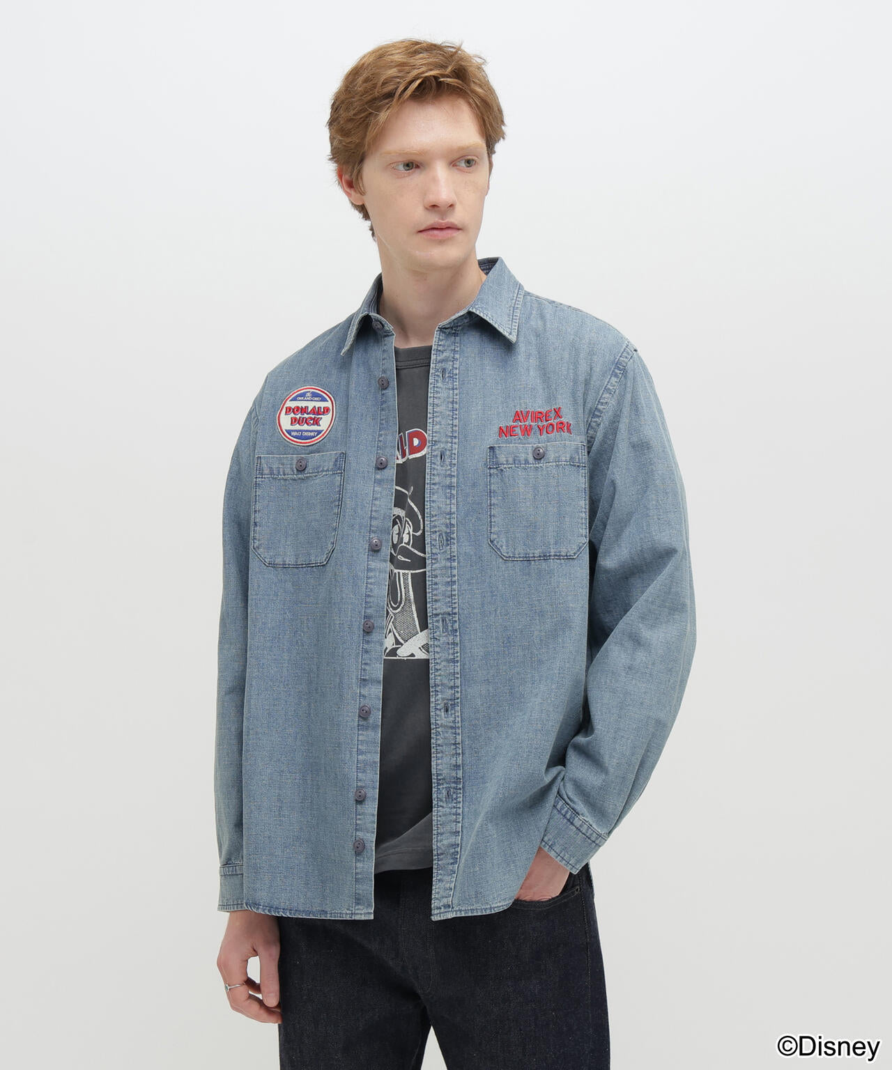 《Disney Collection》CHAMBRAY SHIRT