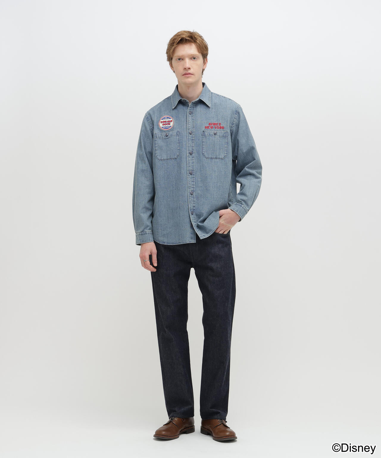 《Disney Collection》CHAMBRAY SHIRT