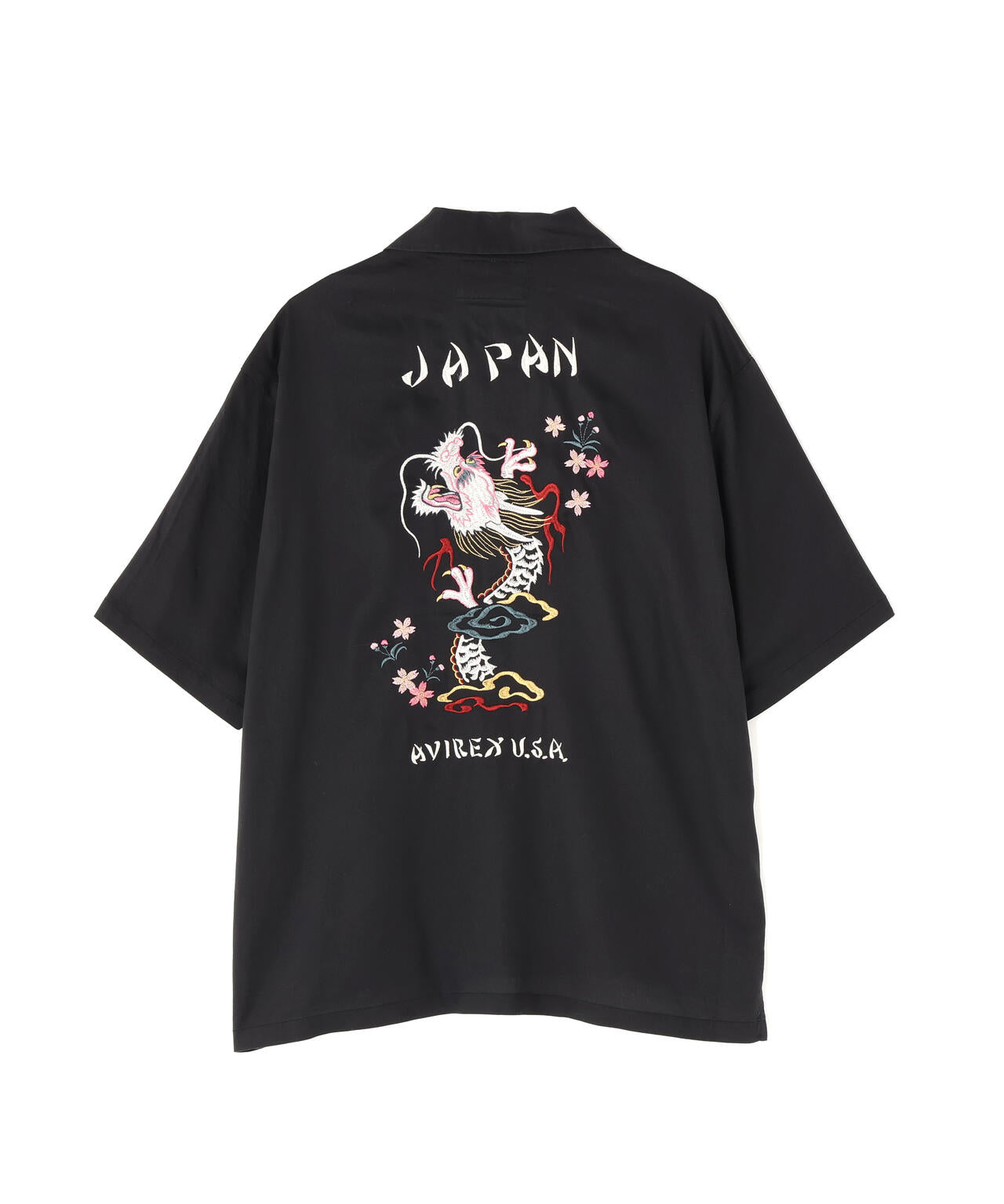 SOUVENIR S/S SHIRT”DRAGON ＆CHERRY BLOSSOMS”