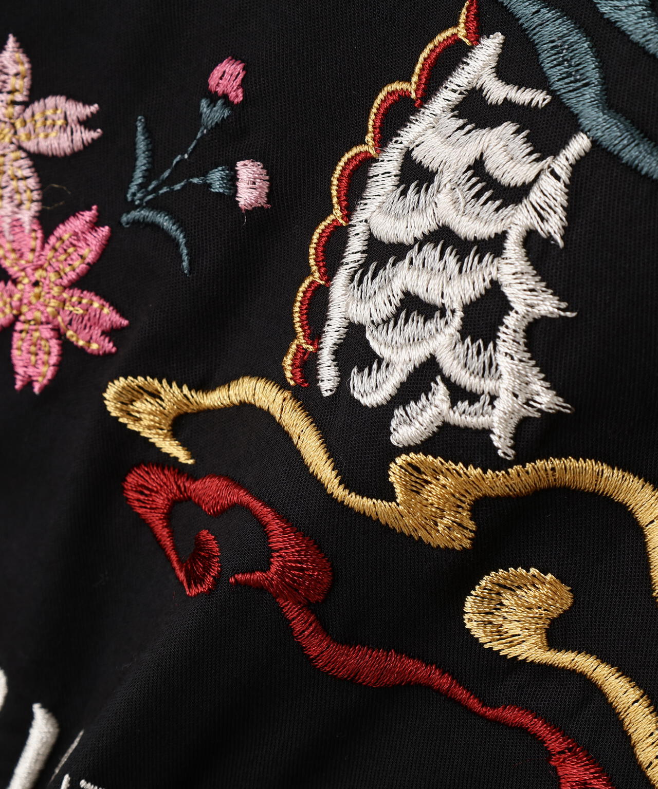 SOUVENIR S/S SHIRT”DRAGON ＆CHERRY BLOSSOMS”