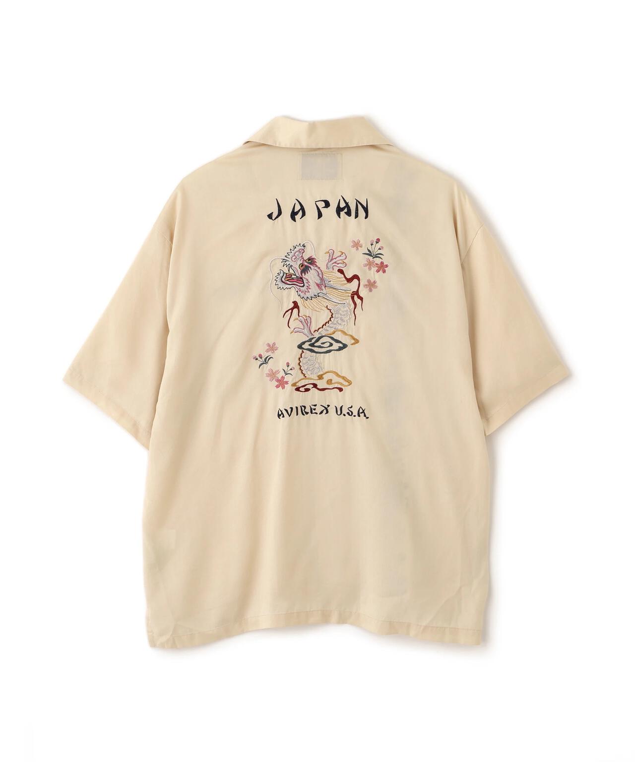 SOUVENIR S/S SHIRT”DRAGON ＆CHERRY BLOSSOMS”