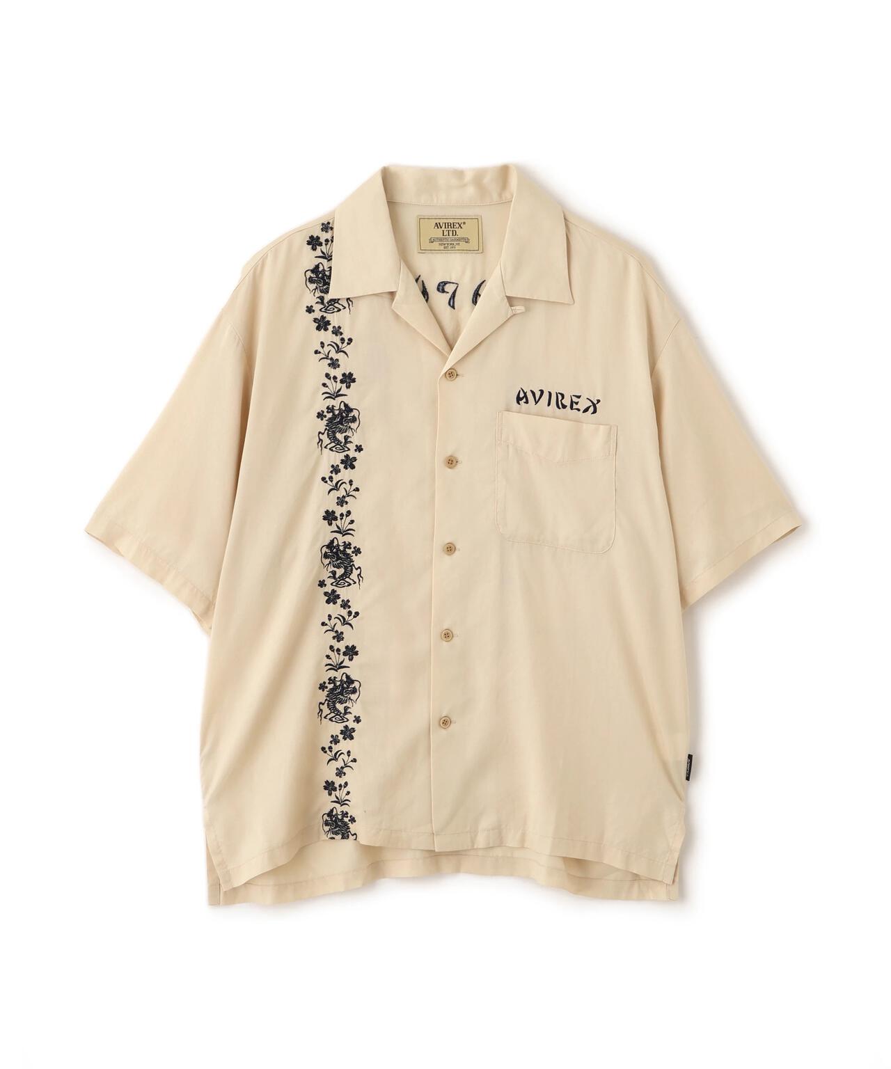 SOUVENIR S/S SHIRT”DRAGON ＆CHERRY BLOSSOMS”