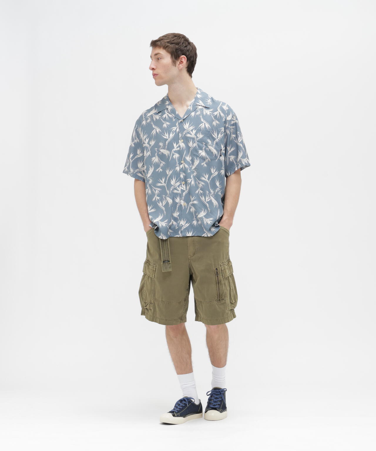 ALOHA SHIRT ”BIRD OF PARADISE FLOWER”