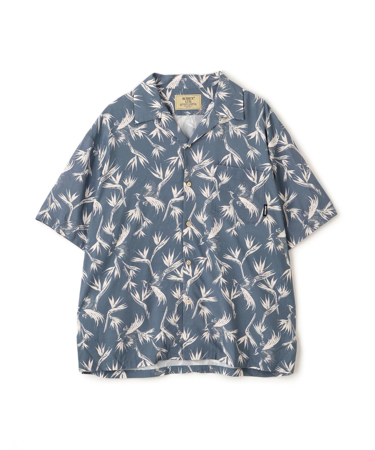 ALOHA SHIRT ”BIRD OF PARADISE FLOWER”
