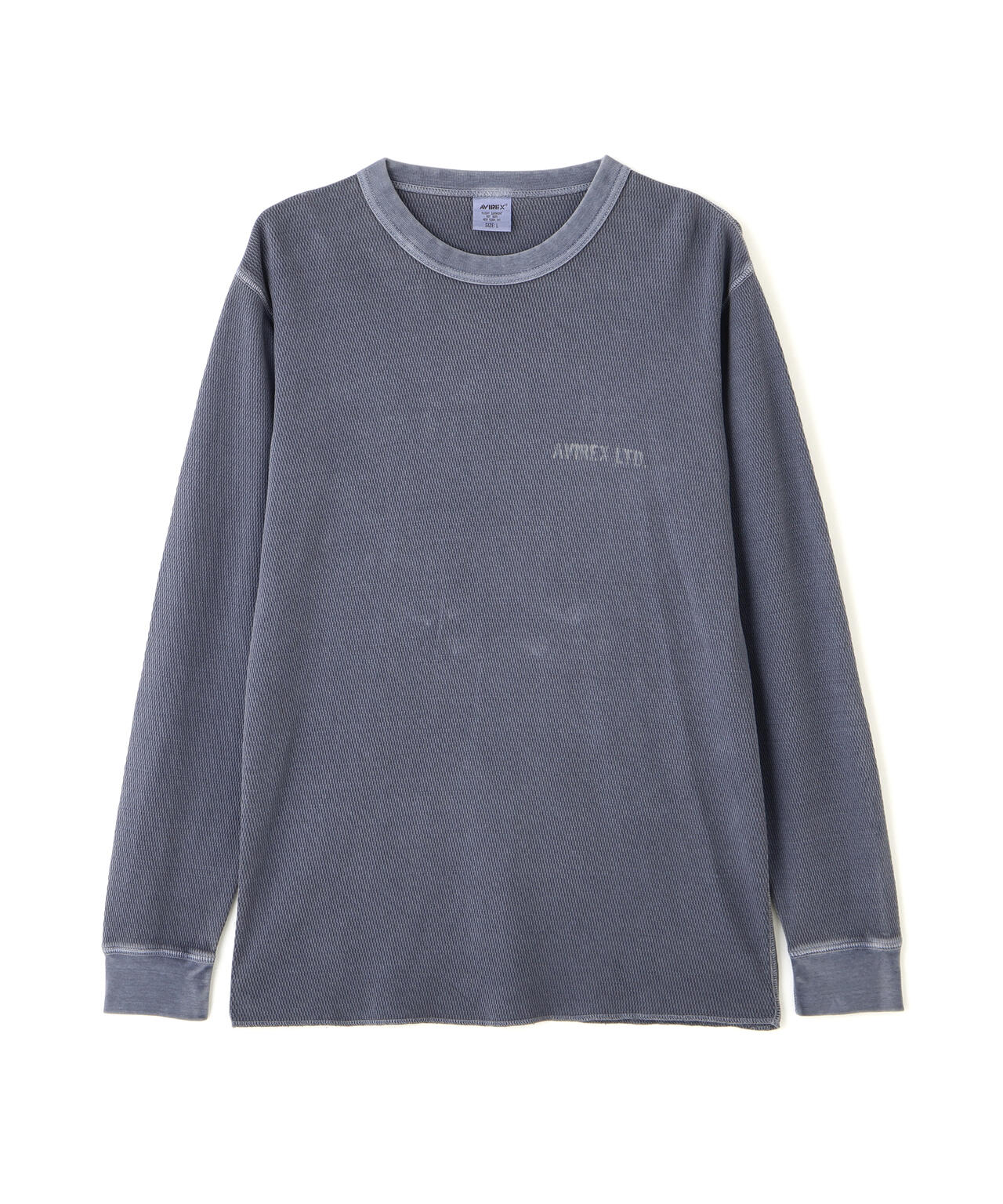 STENCIL HONEYCOMB WAFFLE L/S T-SHIRT