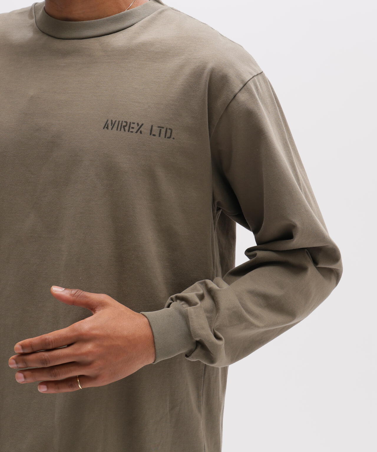 STENCIL L/S T-SHIRT