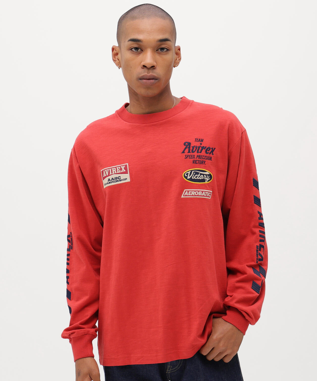 《A.A.R.C》EMBROIDERY L/S T-SHIRT