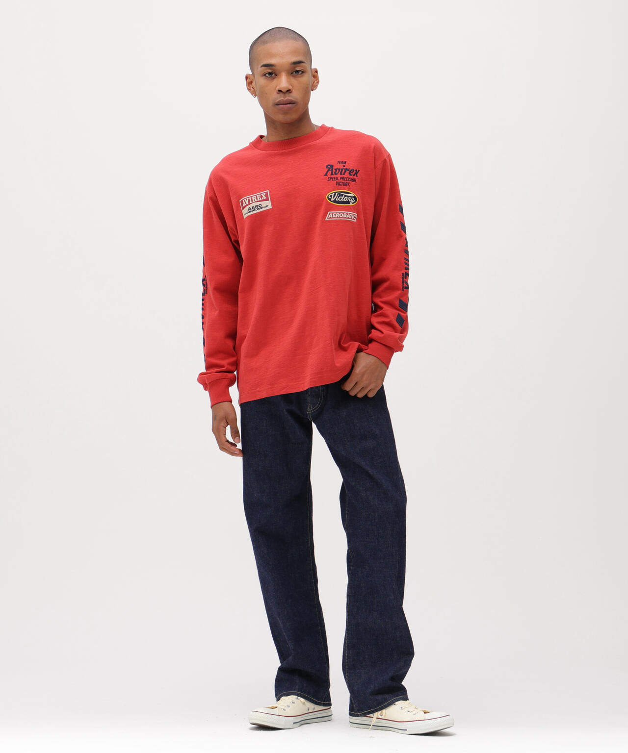 《A.A.R.C》EMBROIDERY L/S T-SHIRT