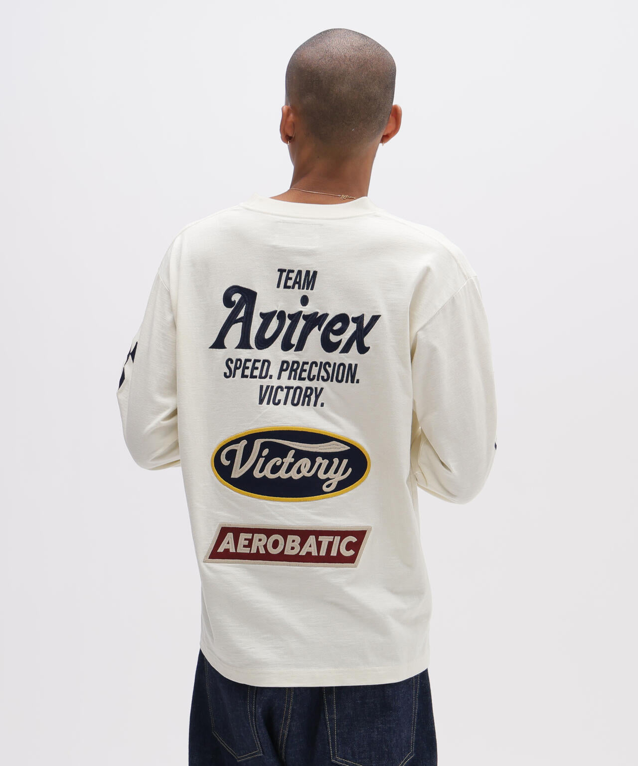 《A.A.R.C》EMBROIDERY L/S T-SHIRT