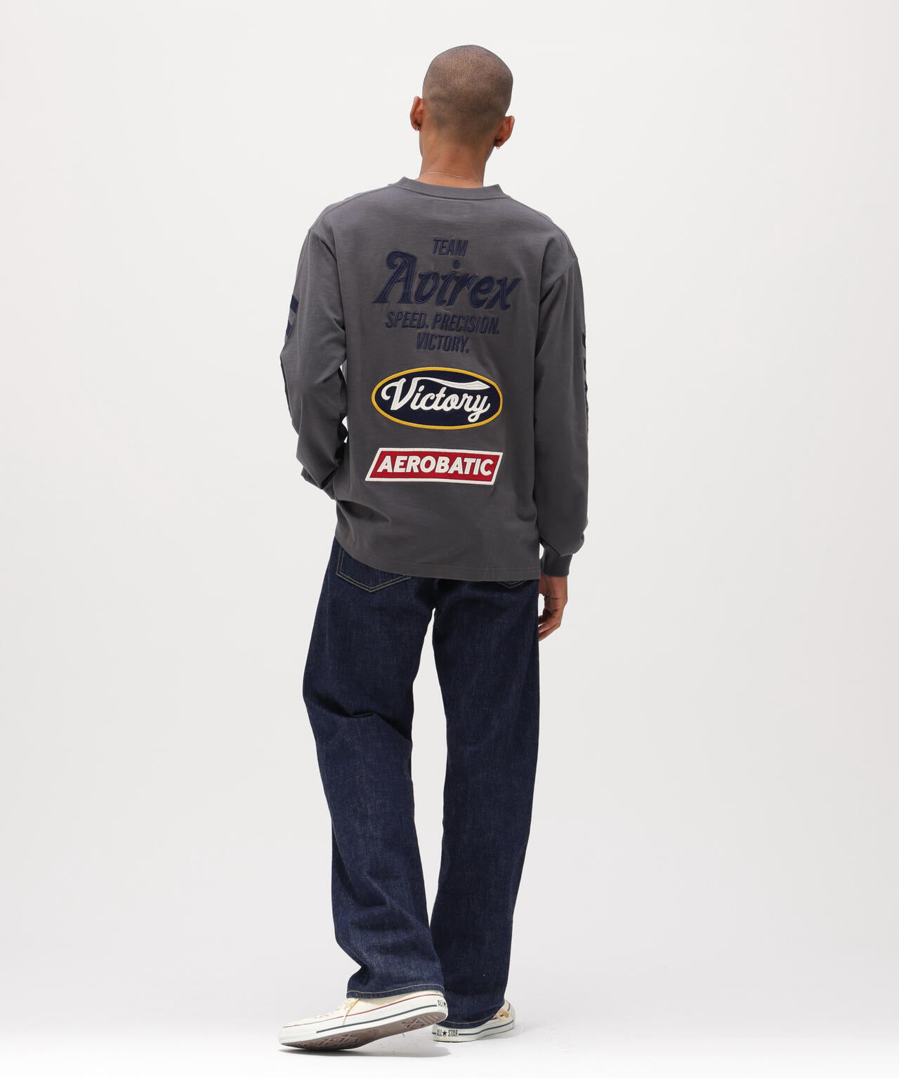 《A.A.R.C》EMBROIDERY L/S T-SHIRT