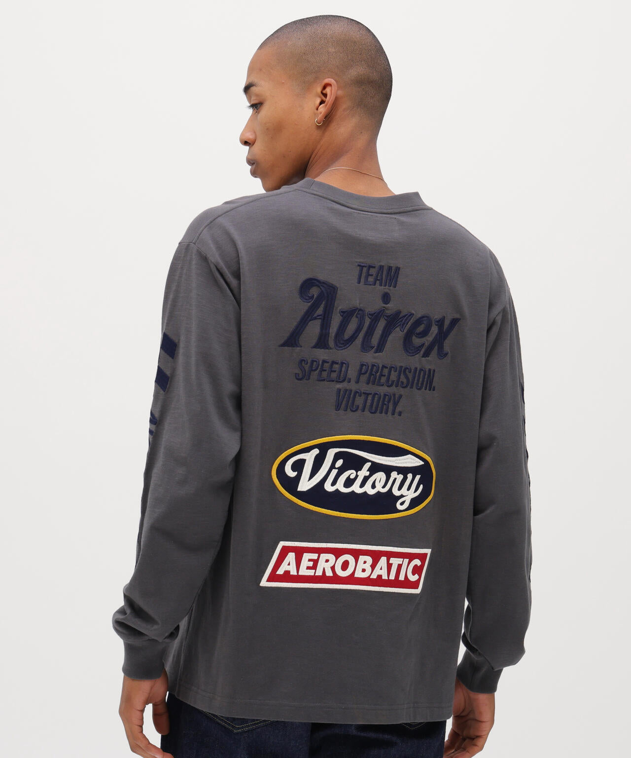 《A.A.R.C》EMBROIDERY L/S T-SHIRT