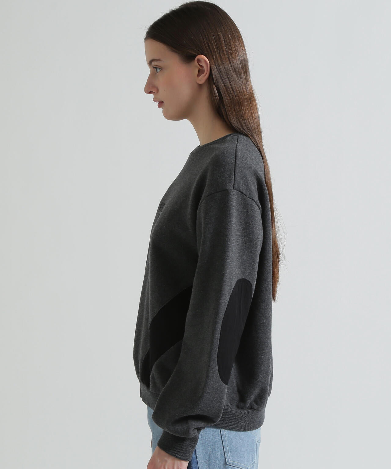 COLOR BLOCK MILITARY PULLOVER