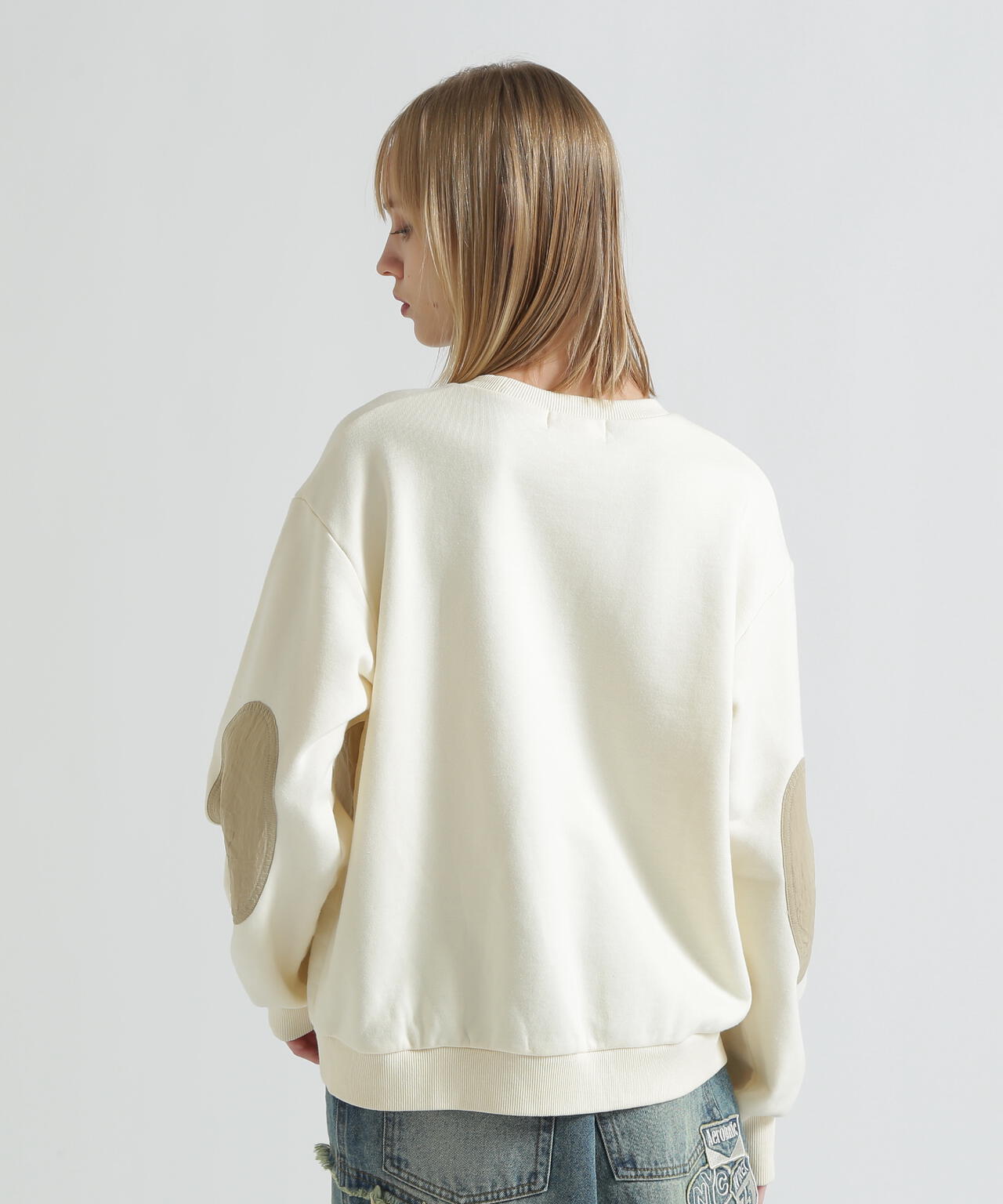 COLOR BLOCK MILITARY PULLOVER