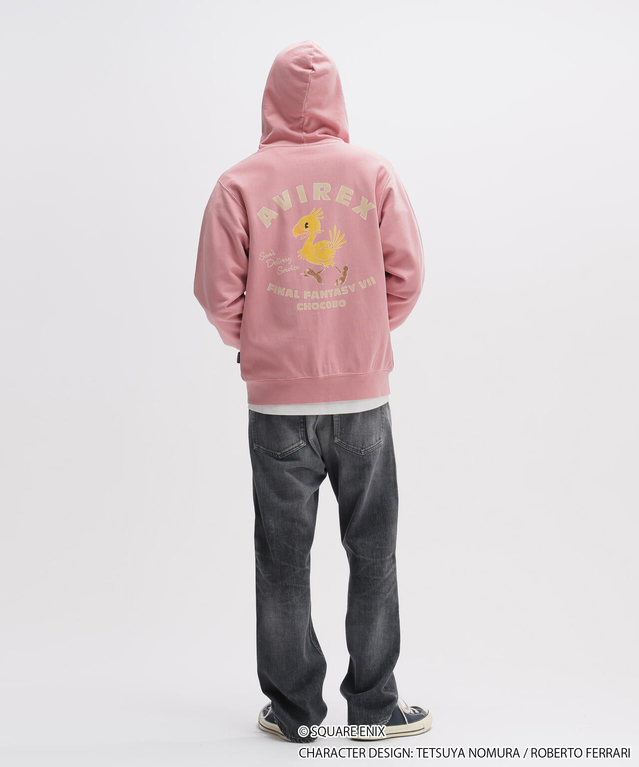 《AVIREX × FINAL FANTASY VII REMAKE》ZIP UP HOODIE ”CHOCOBO”