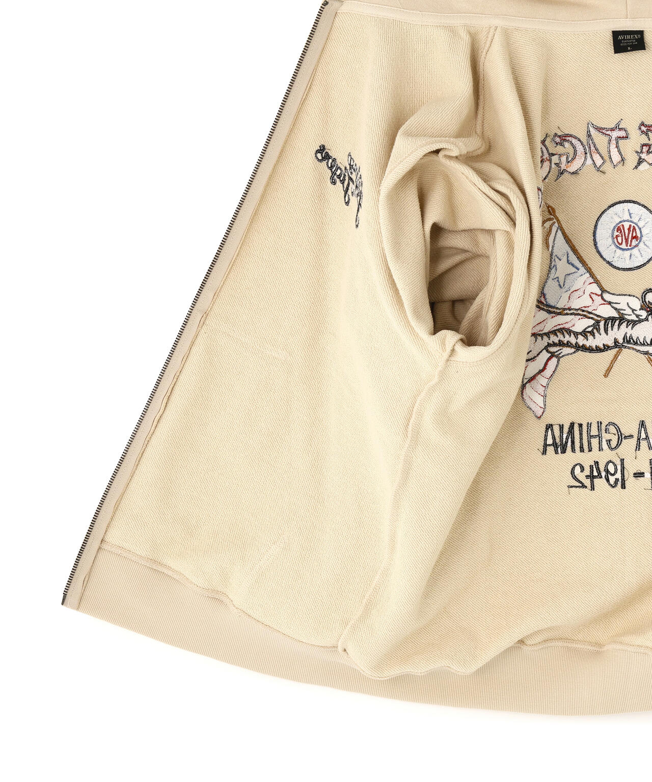 《WEB&DEPOT限定》EMB F-TIGERS ZIP UP HOODIE