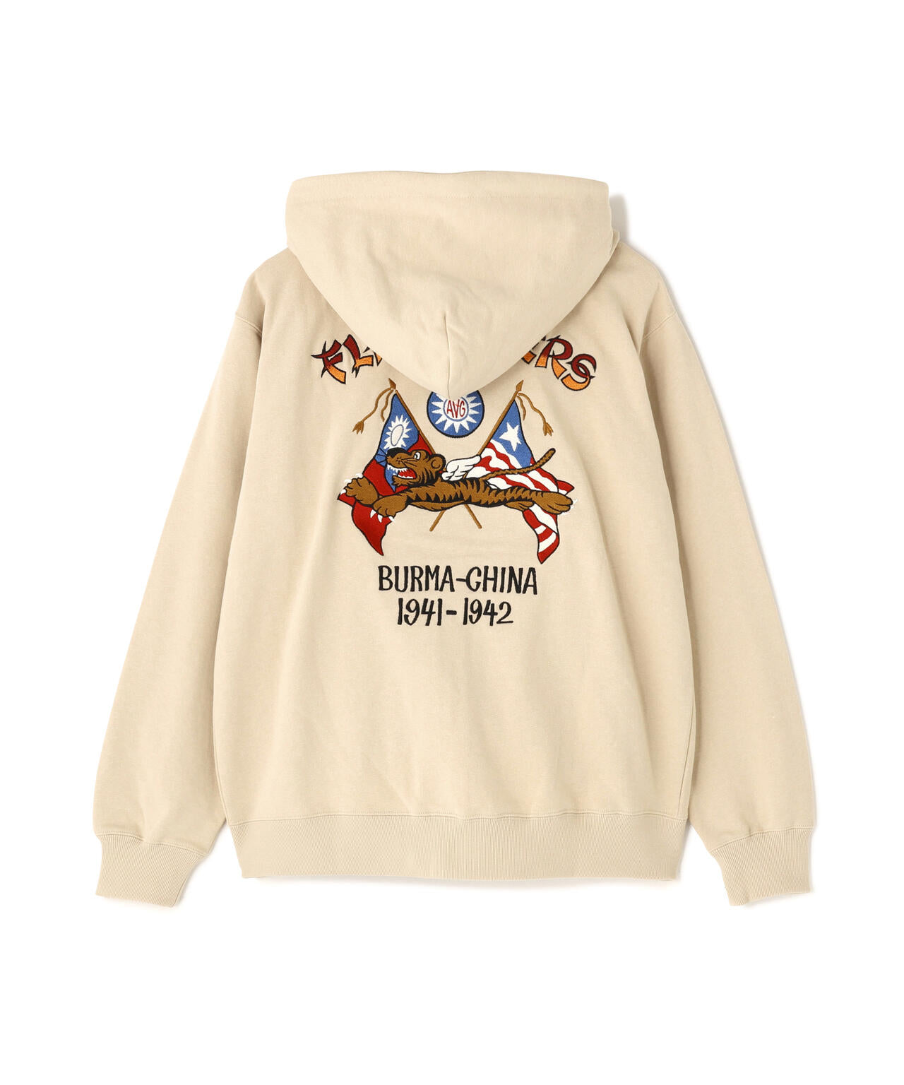 《WEB&DEPOT限定》EMB F-TIGERS ZIP UP HOODIE