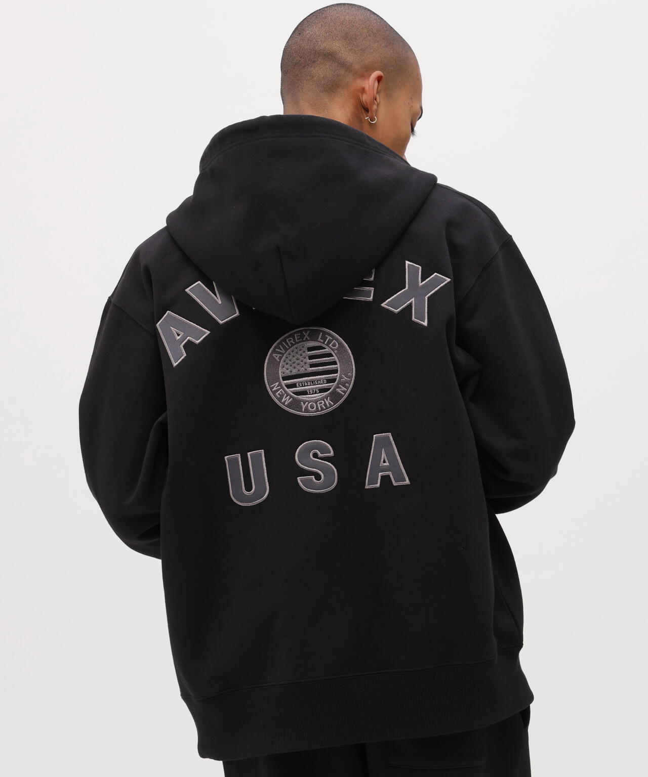 《直営店限定》VARSITY FLAG ZIP PARKA