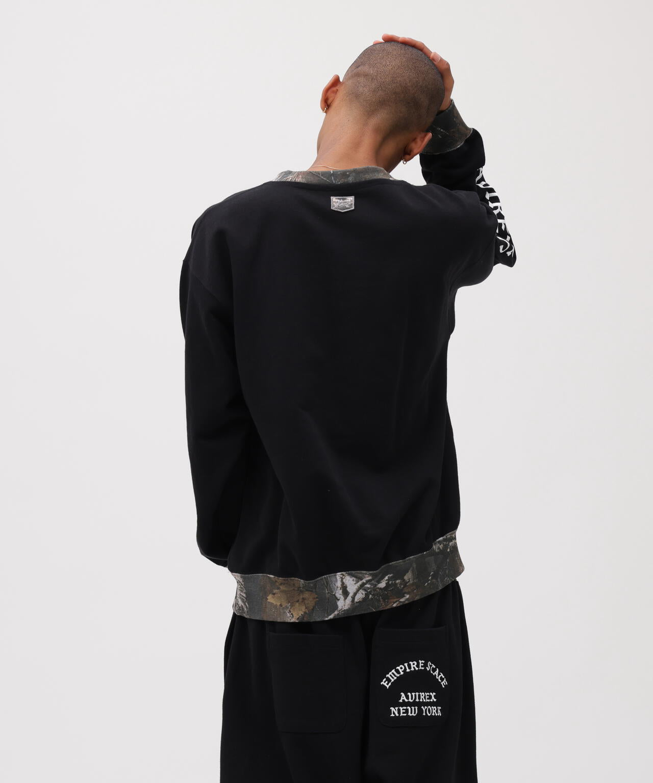 CREW NECK SWEAT ”REAL TREE CAMO”