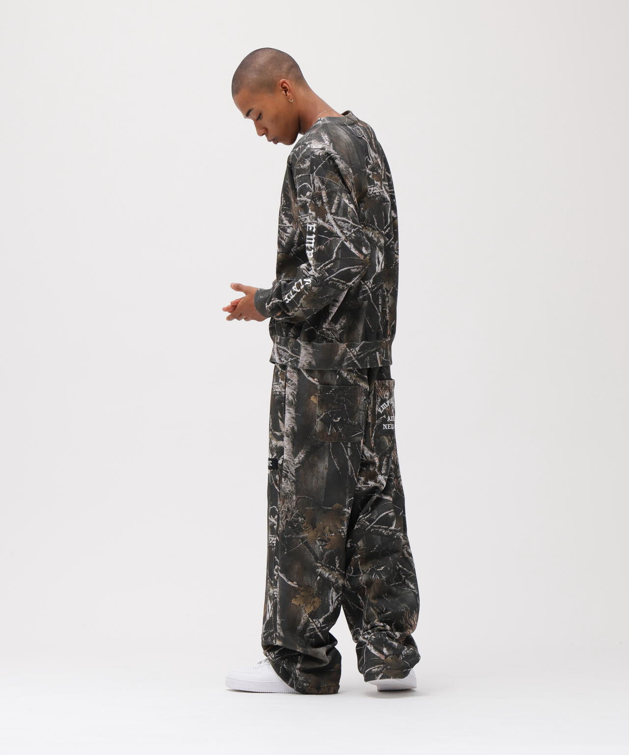 CREW NECK SWEAT ”REAL TREE CAMO”
