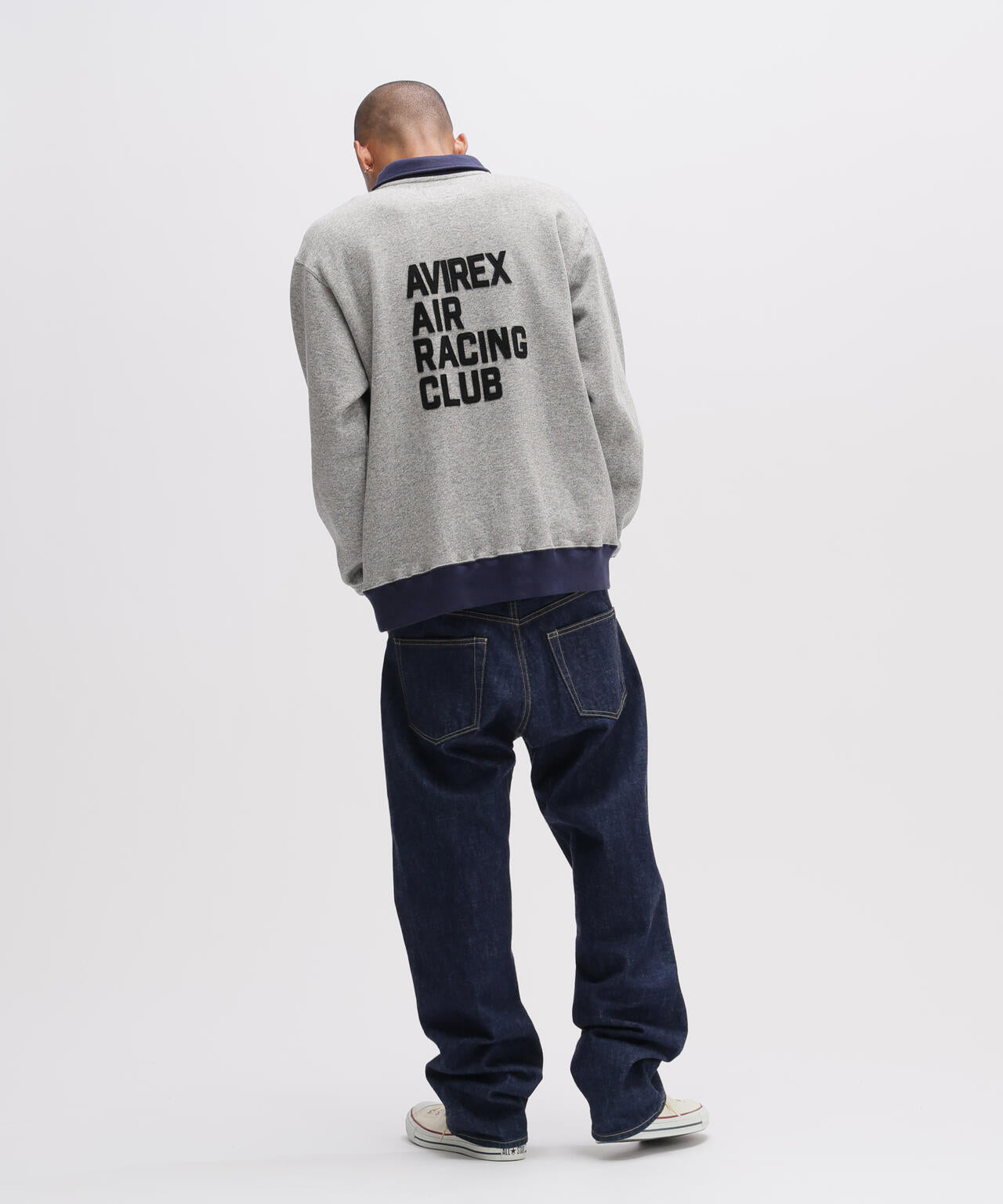 《A.A.R.C》HALF ZIP SWEAT
