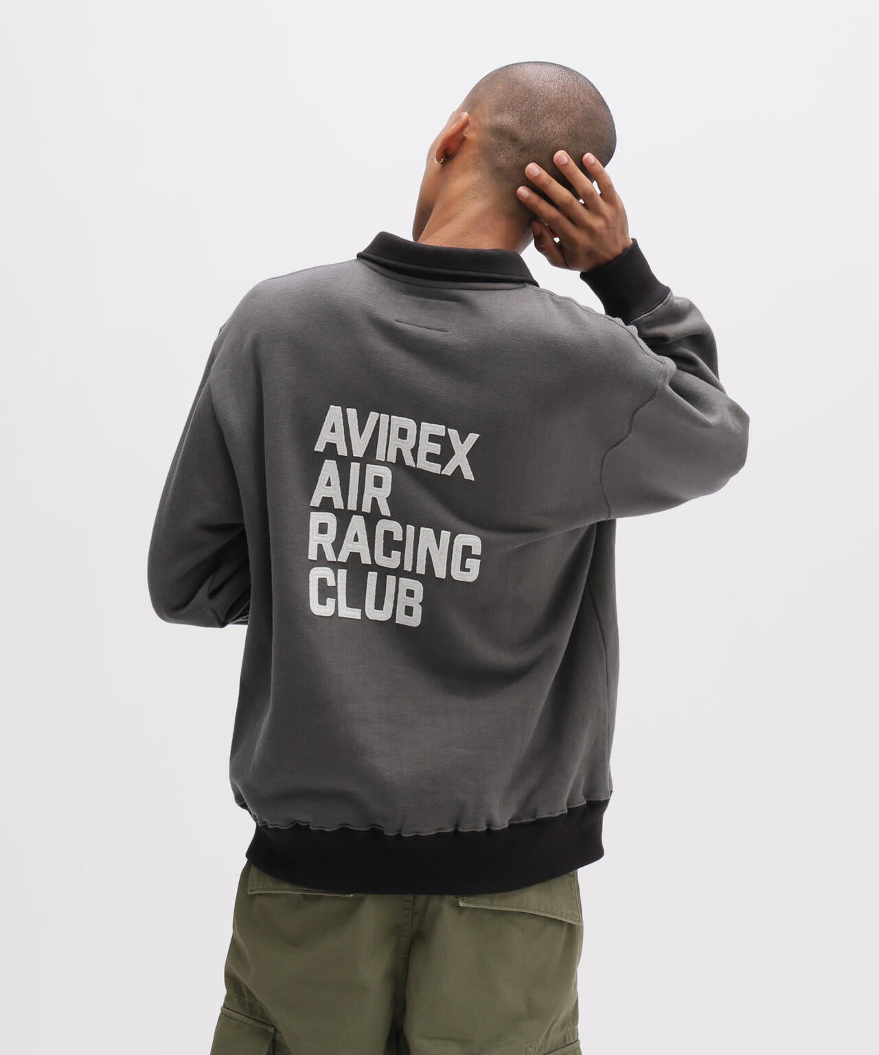 《A.A.R.C》HALF ZIP SWEAT