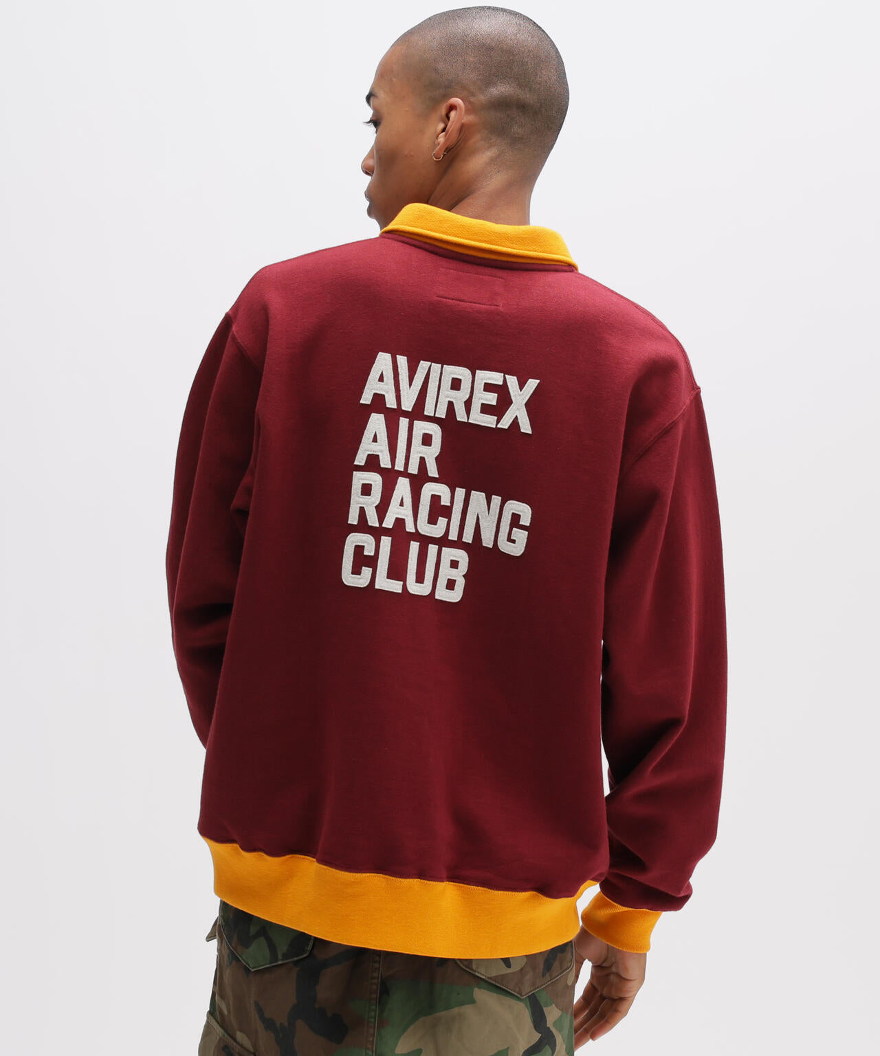 《A.A.R.C》HALF ZIP SWEAT