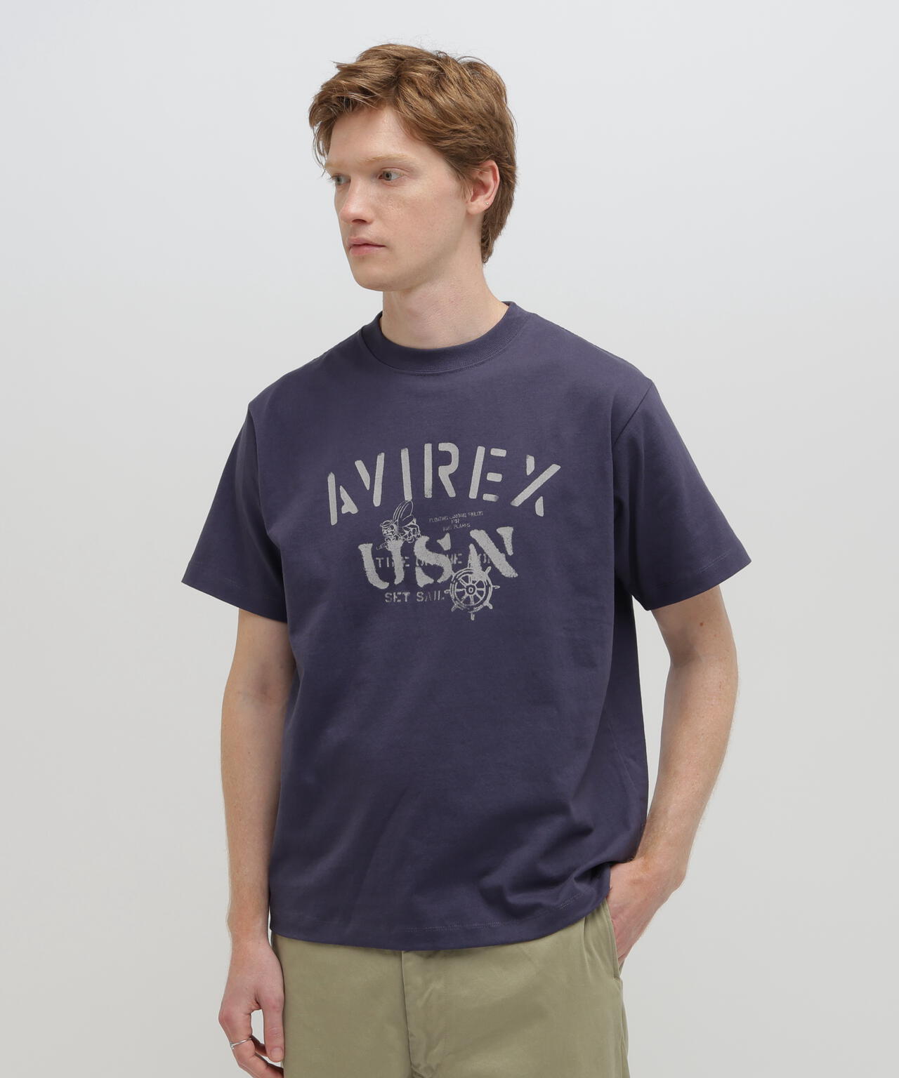 AVIREX USN T-SHIRT
