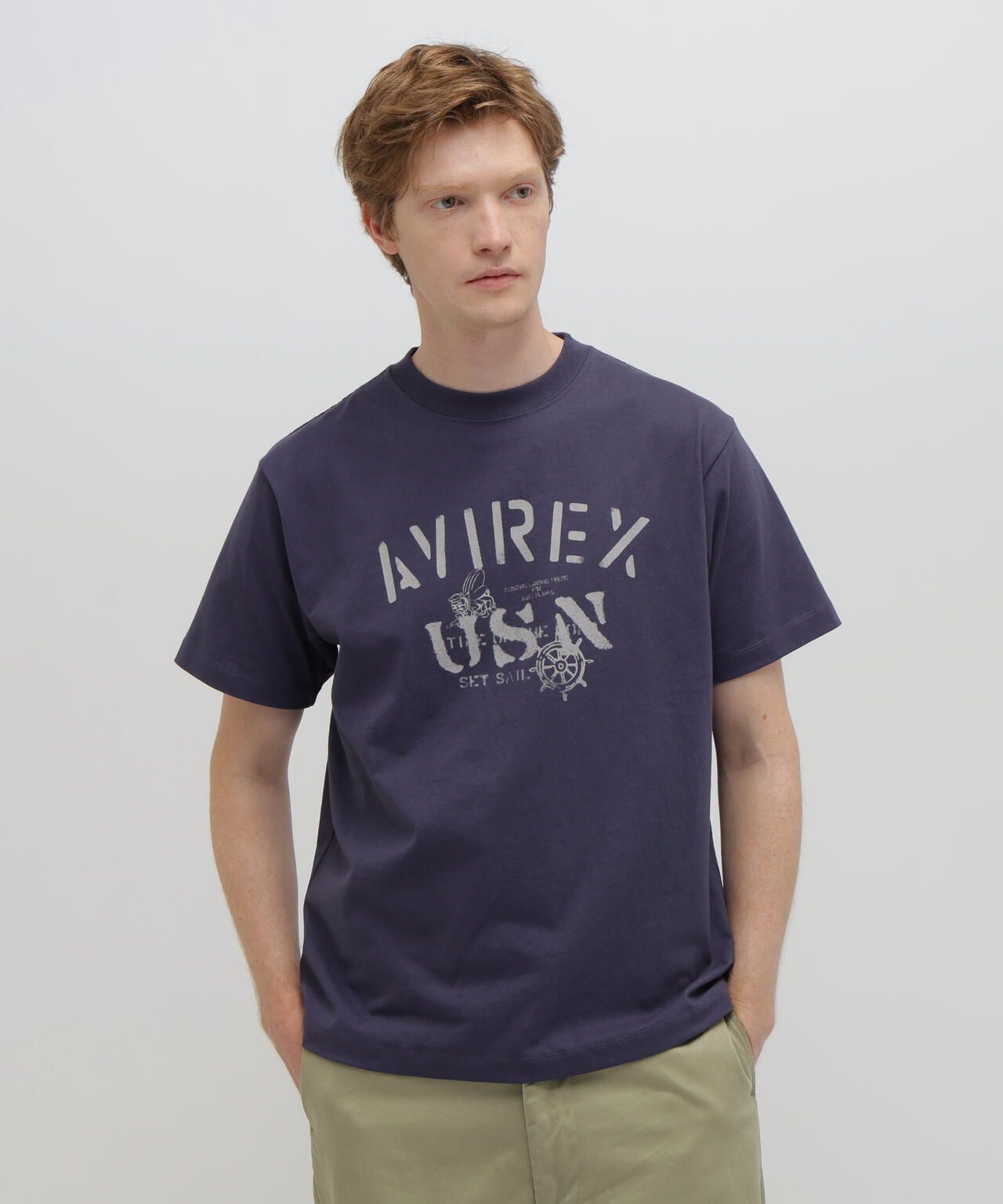 AVIREX USN T-SHIRT