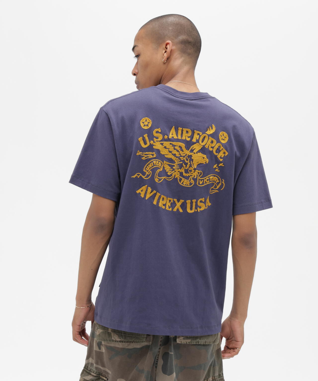 CHAIN STITCH EMBROIDERY T-SHIRT