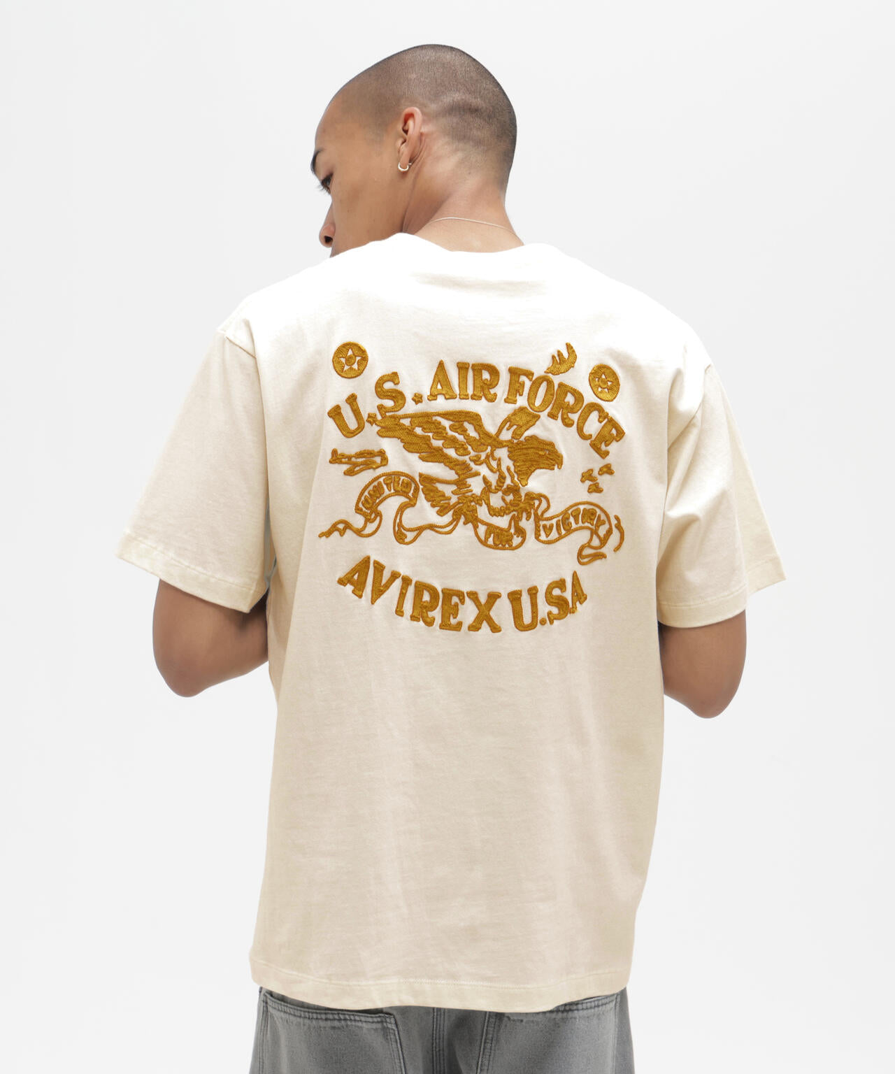 CHAIN STITCH EMBROIDERY T-SHIRT