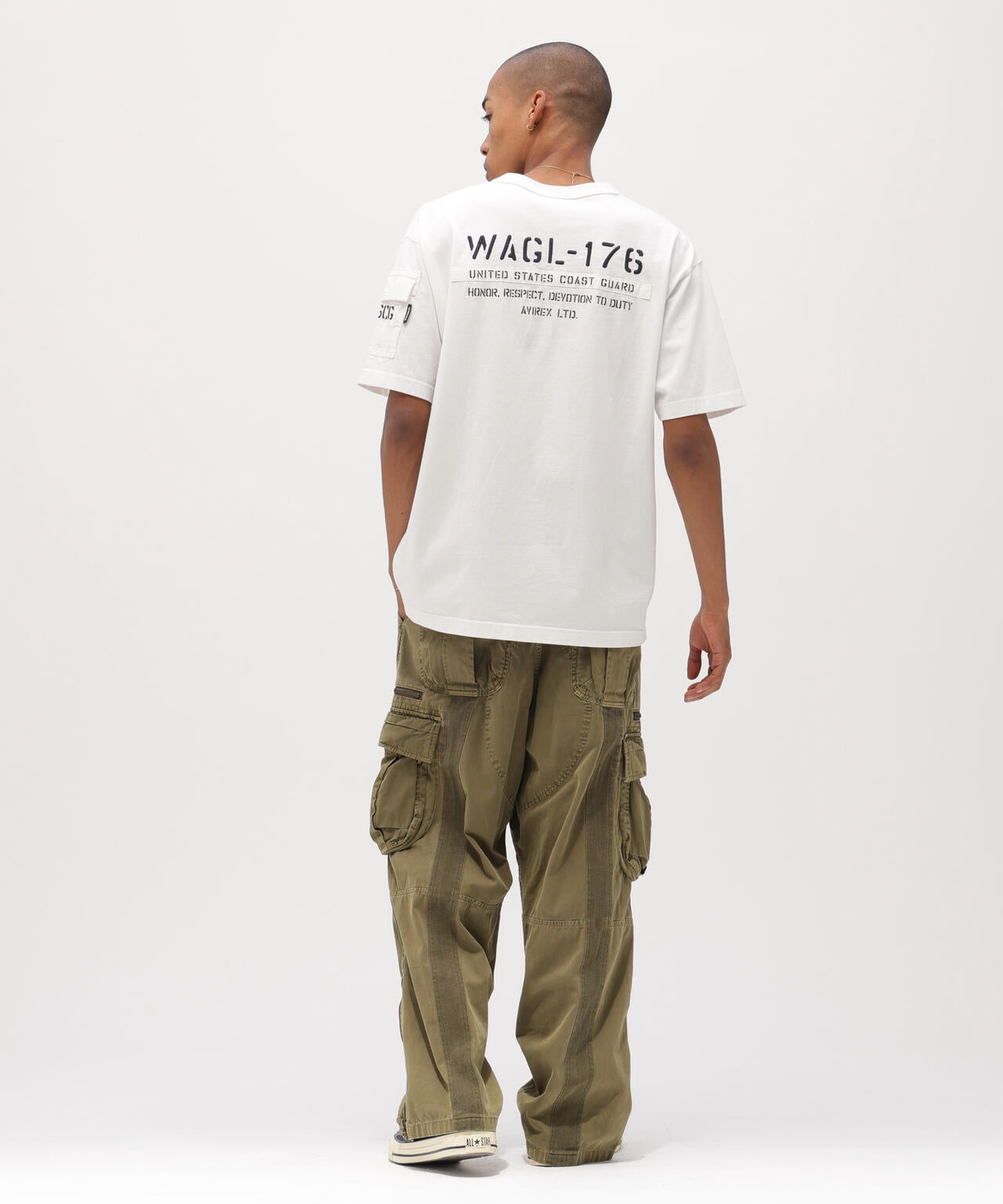 FADED S/S MIL. PKT T-SHIRT