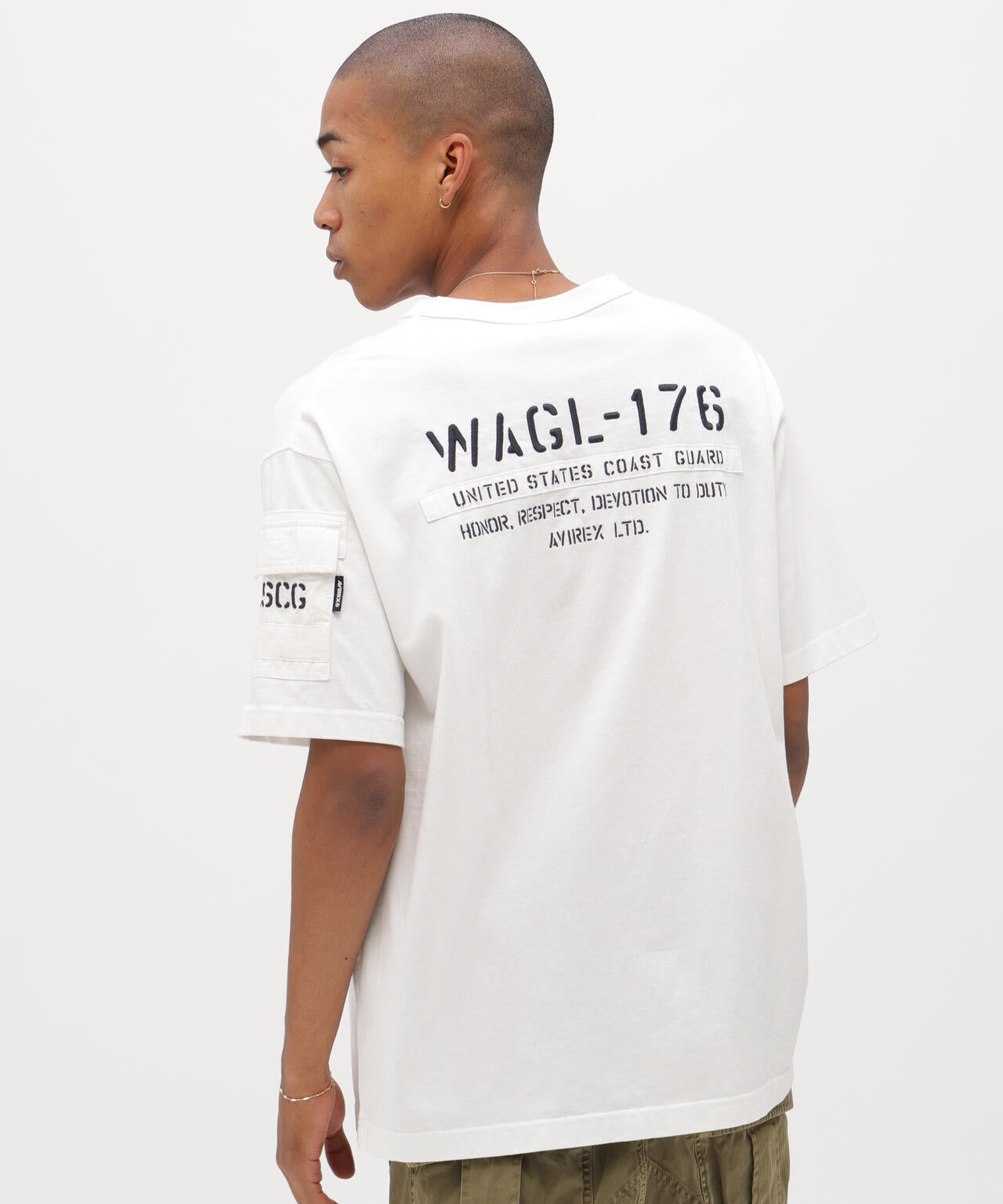 FADED S/S MIL. PKT T-SHIRT