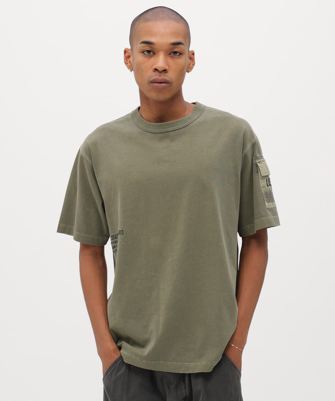 FADED S/S MIL. PKT T-SHIRT