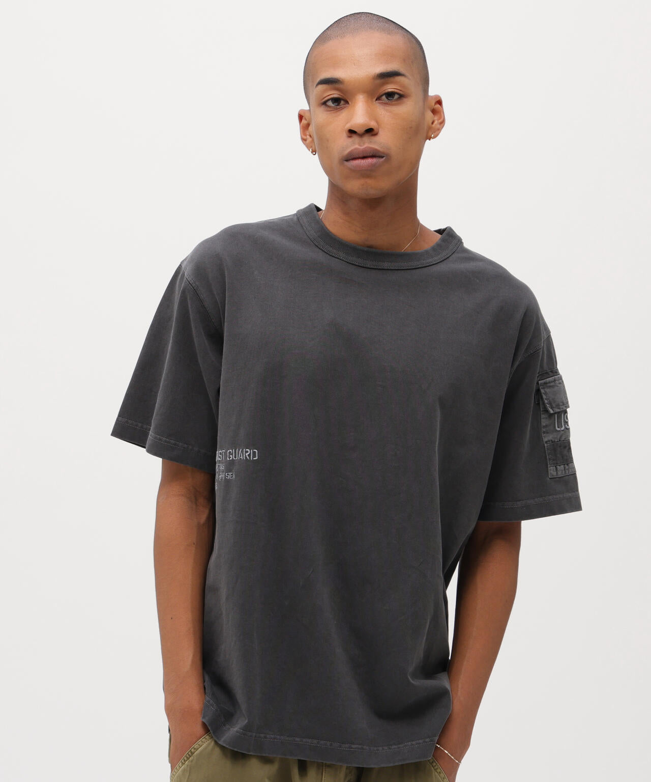 FADED S/S MIL. PKT T-SHIRT