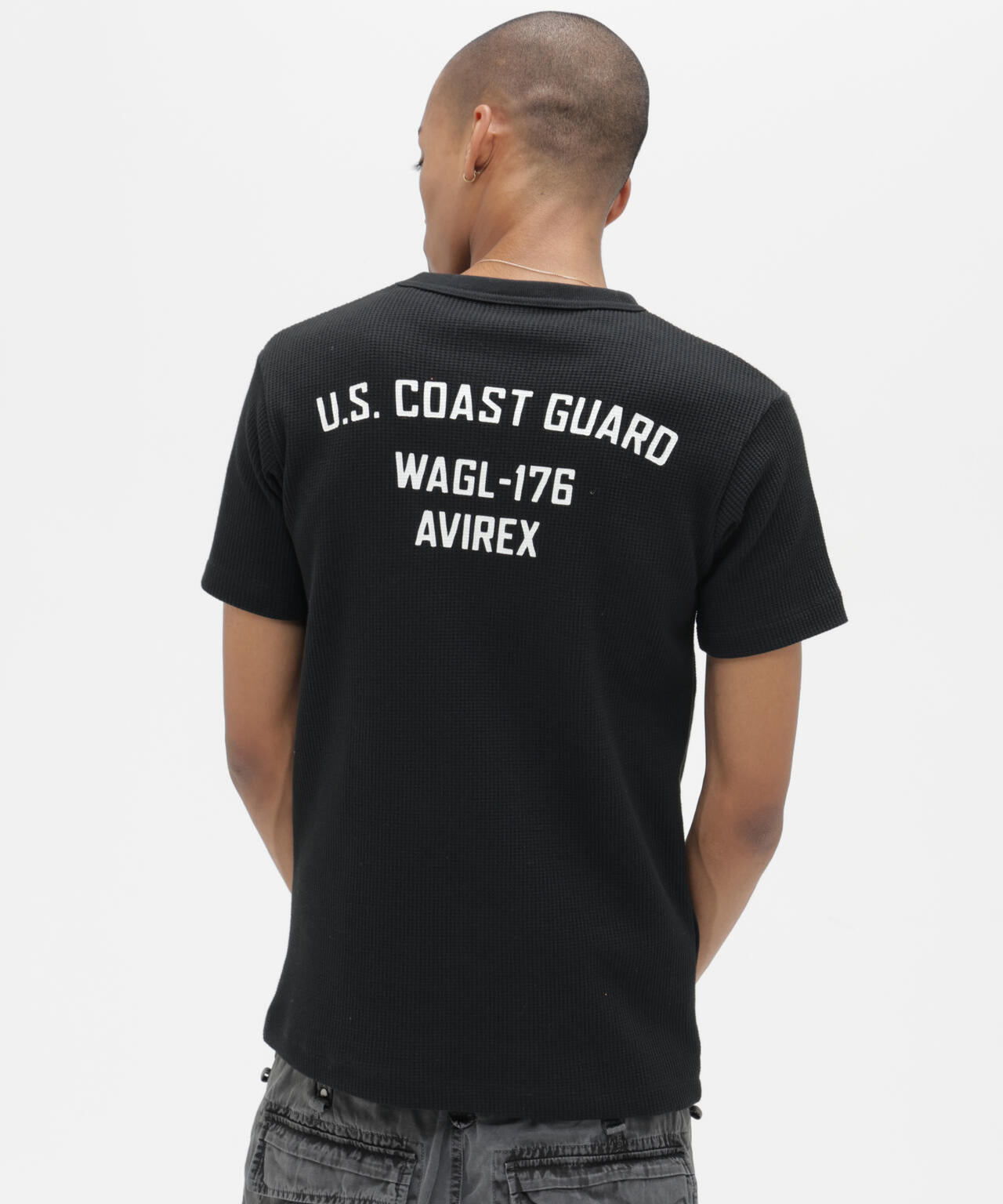 MINI WAFFLE T-SHIRT ”U.S.COAST GUARD”