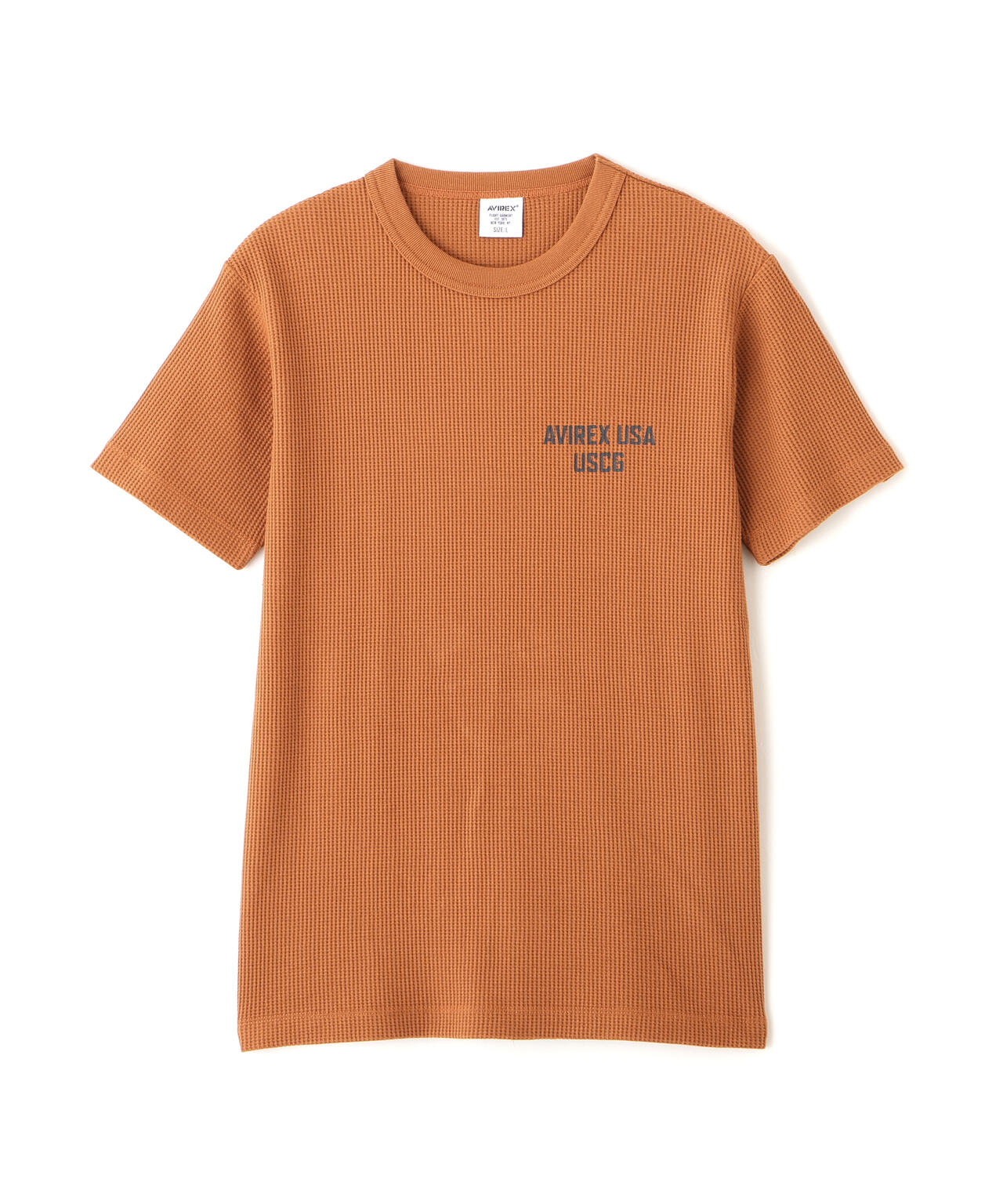 MINI WAFFLE T-SHIRT ”U.S.COAST GUARD”