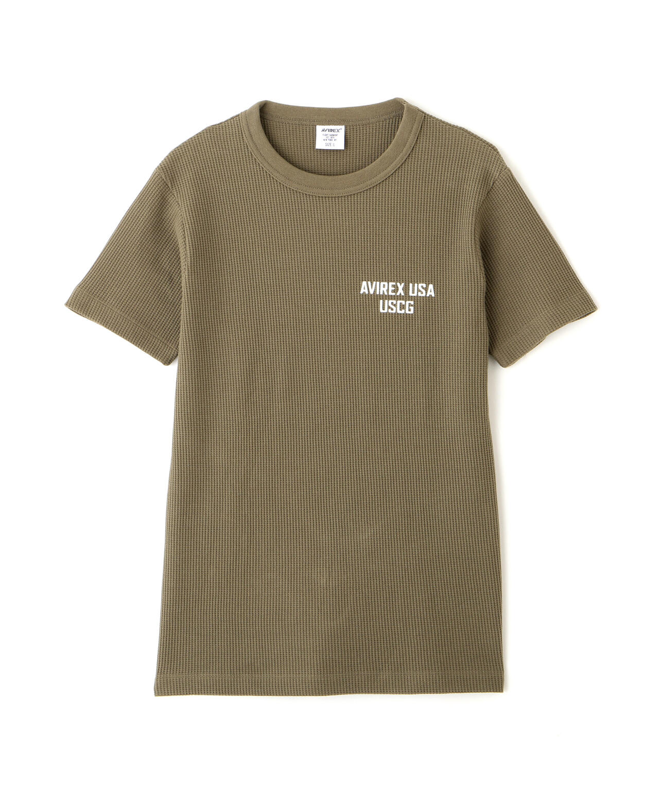 MINI WAFFLE T-SHIRT ”U.S.COAST GUARD”