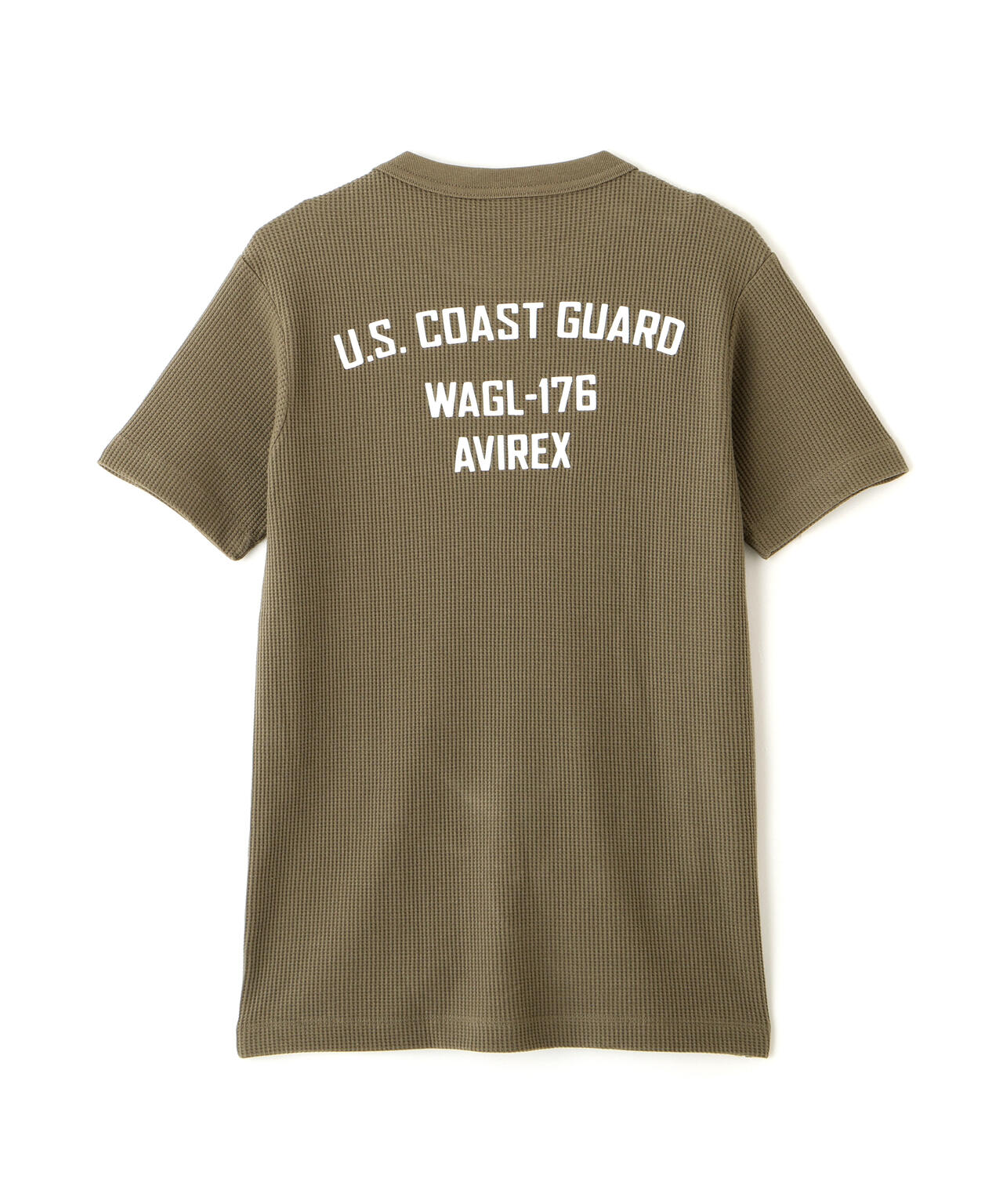 MINI WAFFLE T-SHIRT ”U.S.COAST GUARD”