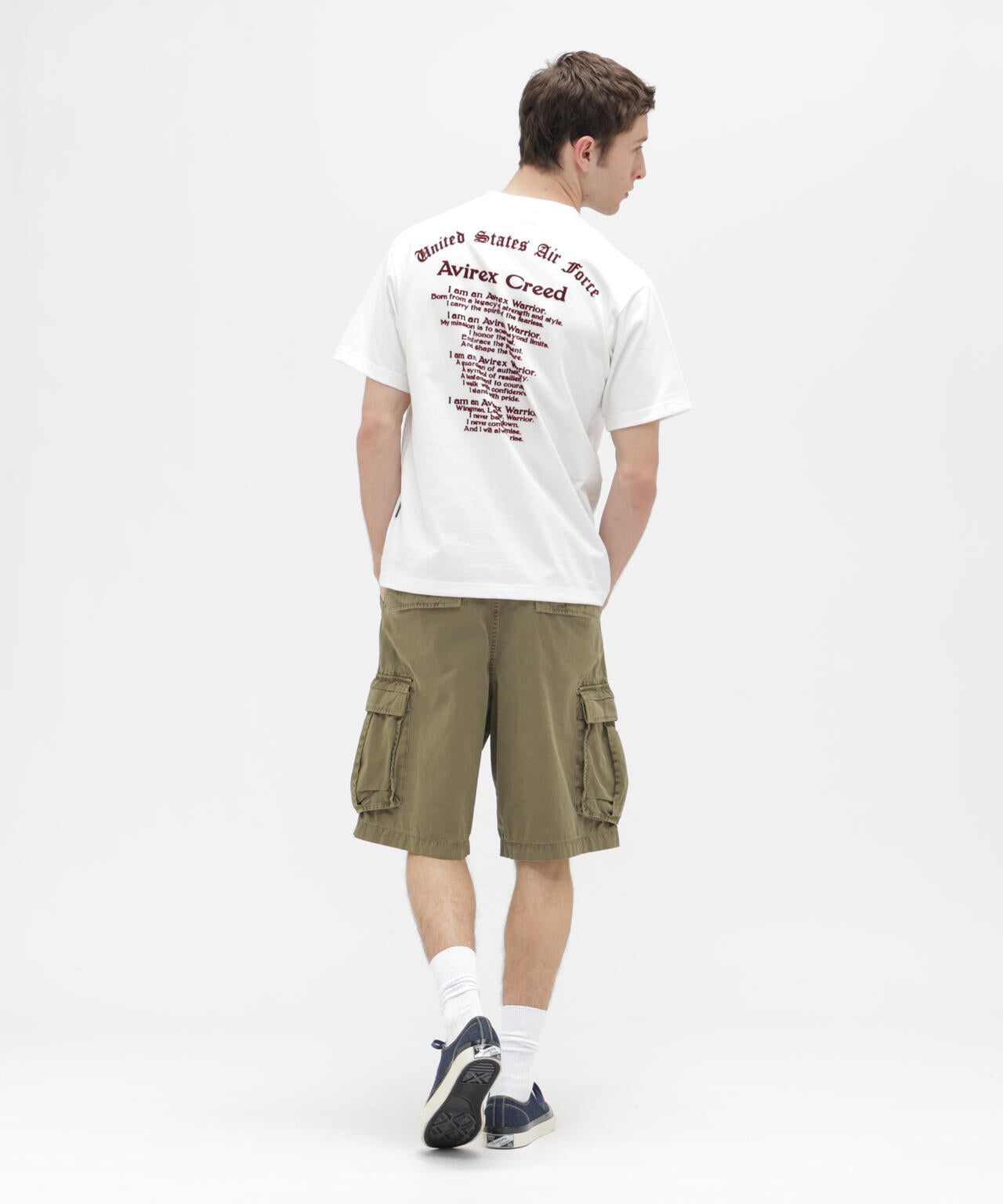 H:178cm C:90cm W:68cm H:94cm 着用サイズ：L