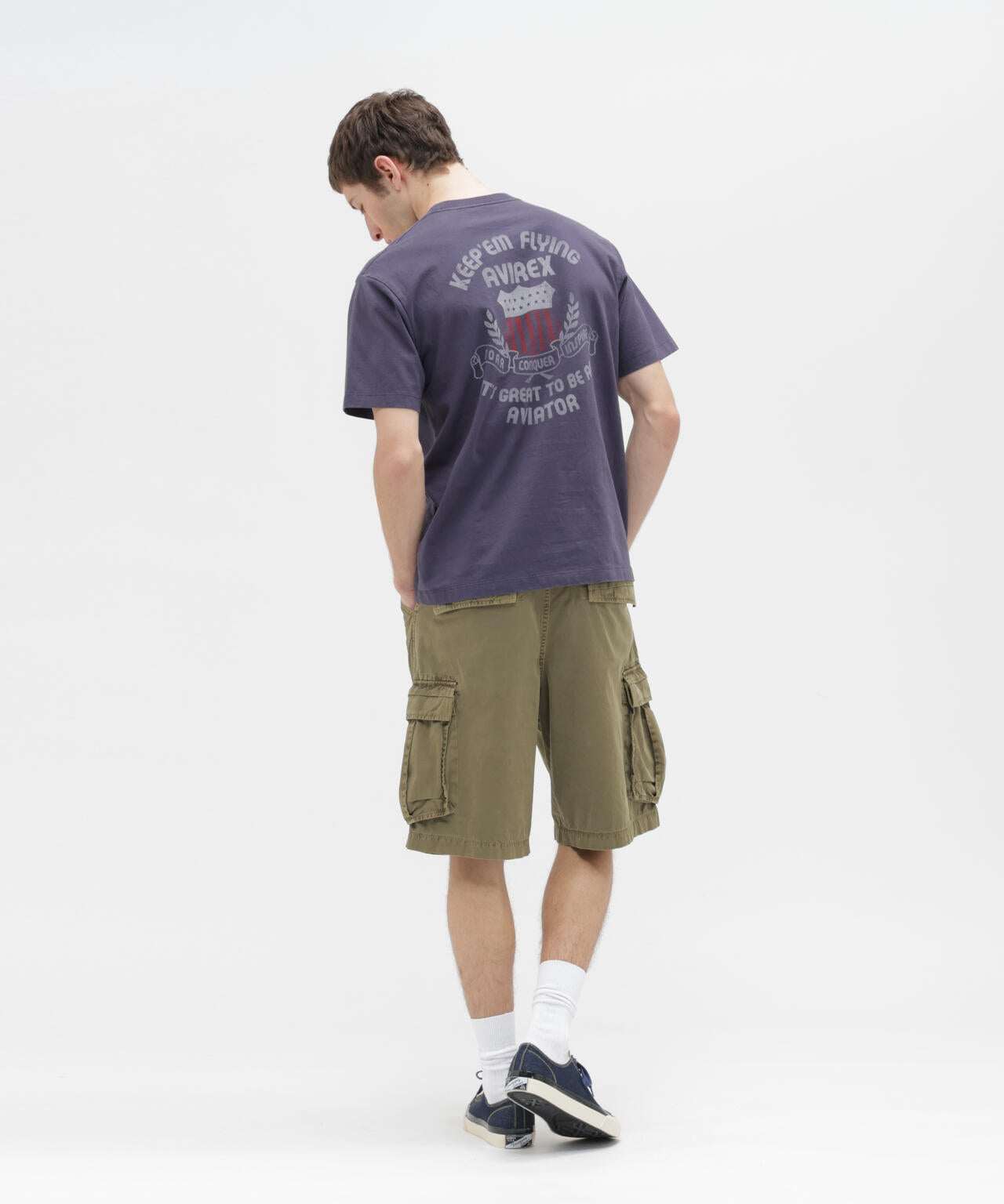 PRINT T-SHIRT ”KEEP EM FLYING”