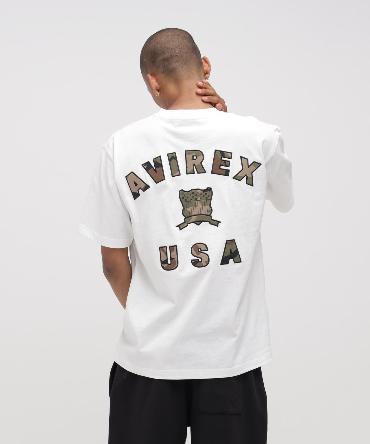《直営店限定》VARSITY CAMO T-SHIRT