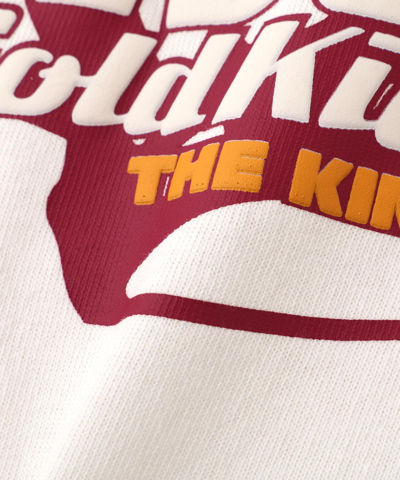 GOLD KICKOFF PUFF PRINT T-SHIRT