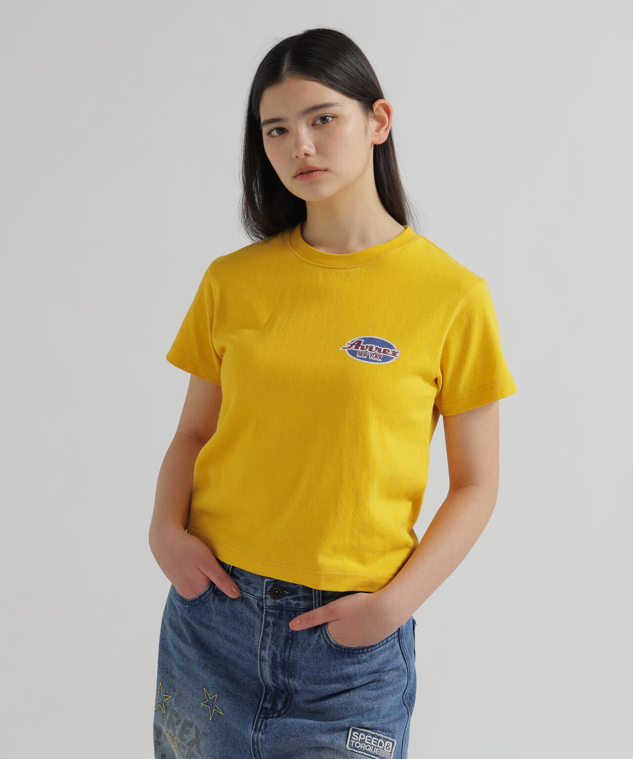 GOLD KICKOFF PUFF PRINT T-SHIRT